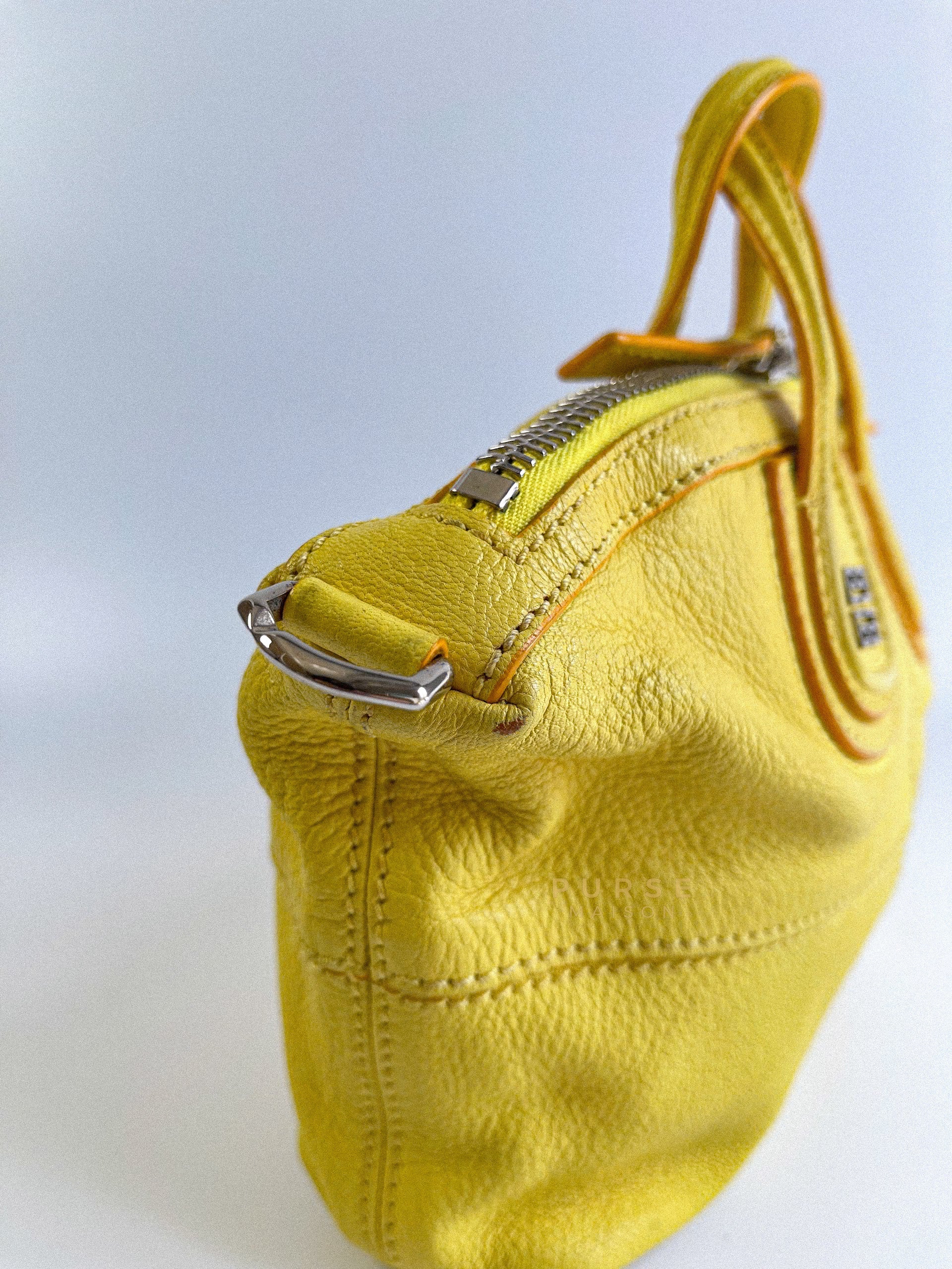 Nightingale Yellow Micro Bag | Purse Maison Luxury Bags Shop