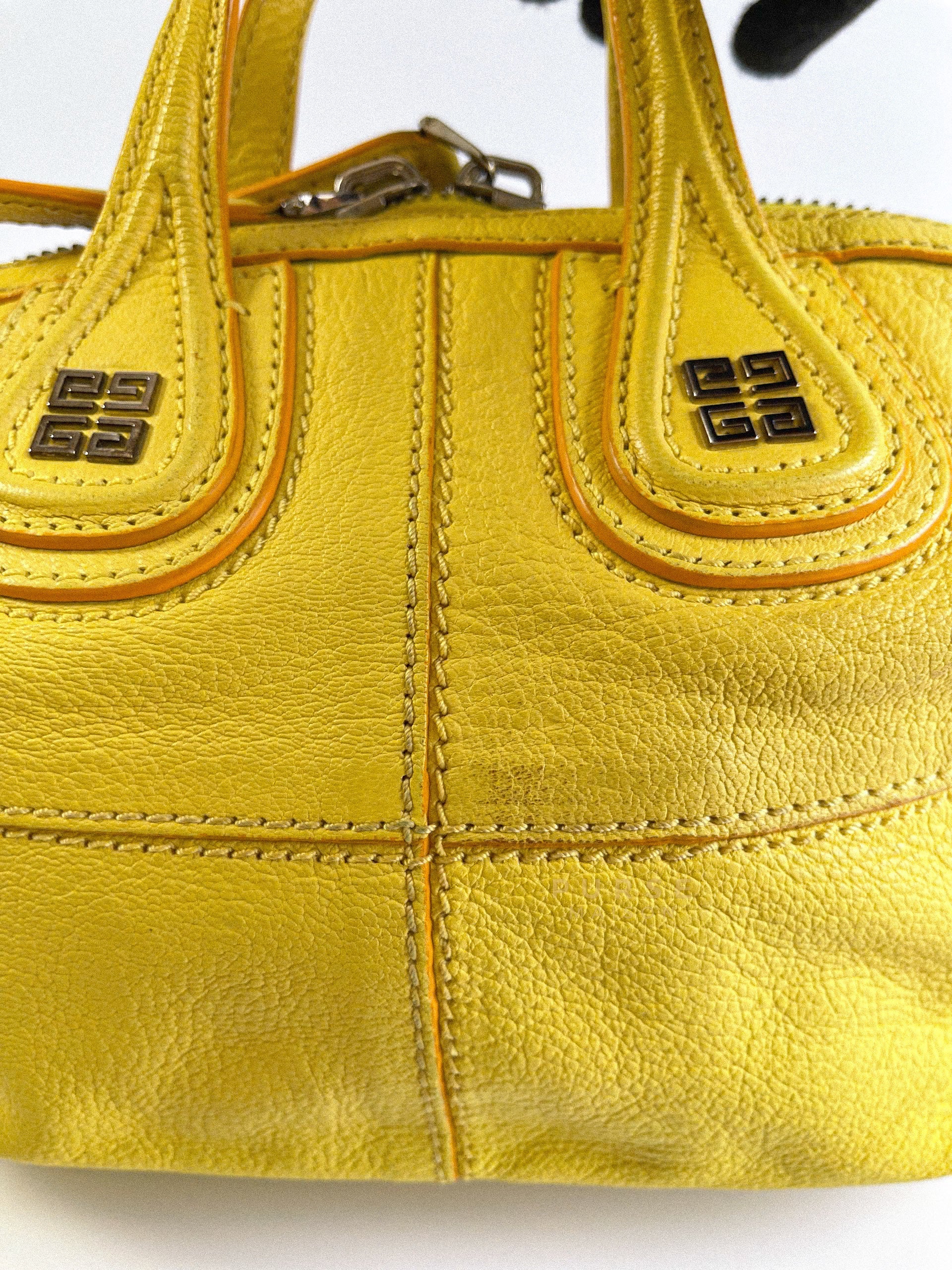 Nightingale Yellow Micro Bag | Purse Maison Luxury Bags Shop