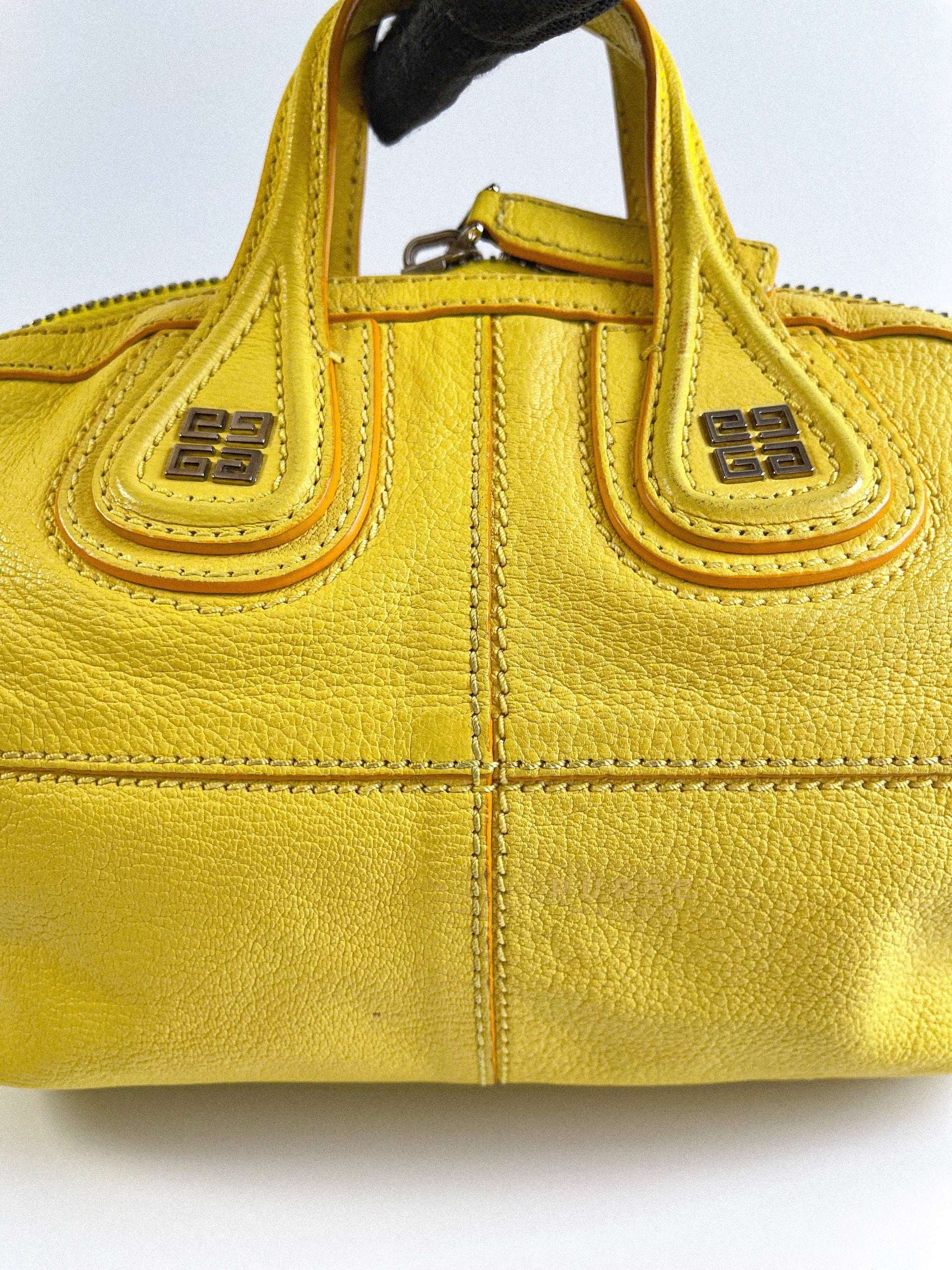 Nightingale Yellow Micro Bag | Purse Maison Luxury Bags Shop