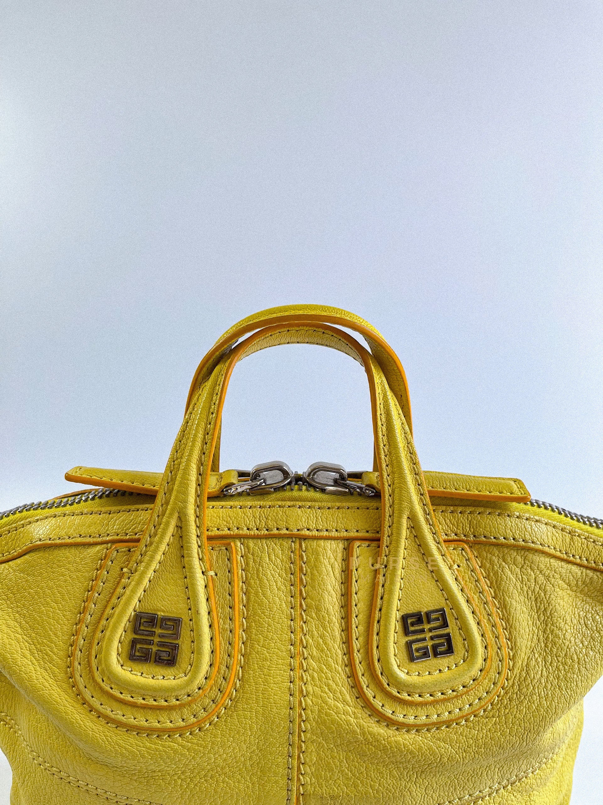 Nightingale Yellow Micro Bag | Purse Maison Luxury Bags Shop