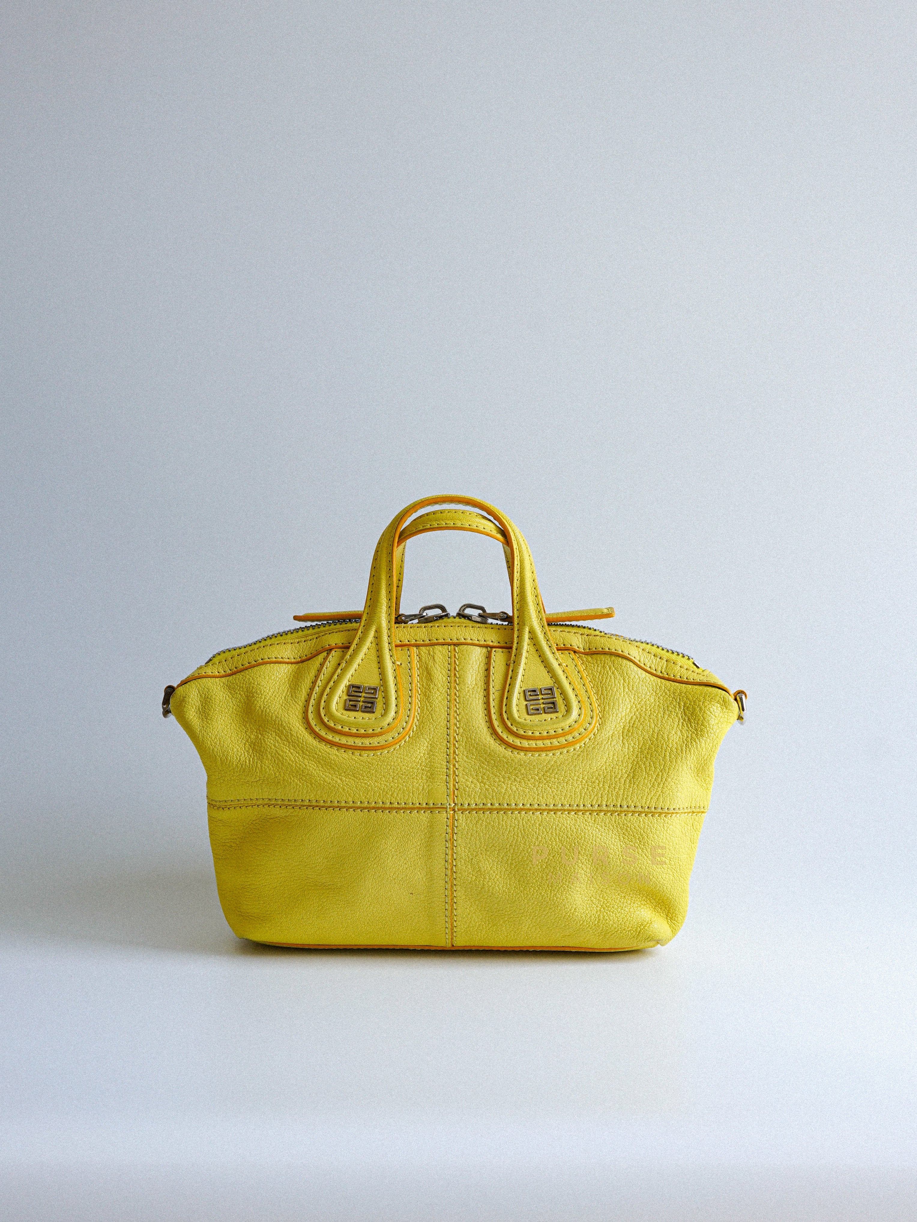 Nightingale Yellow Micro Bag | Purse Maison Luxury Bags Shop