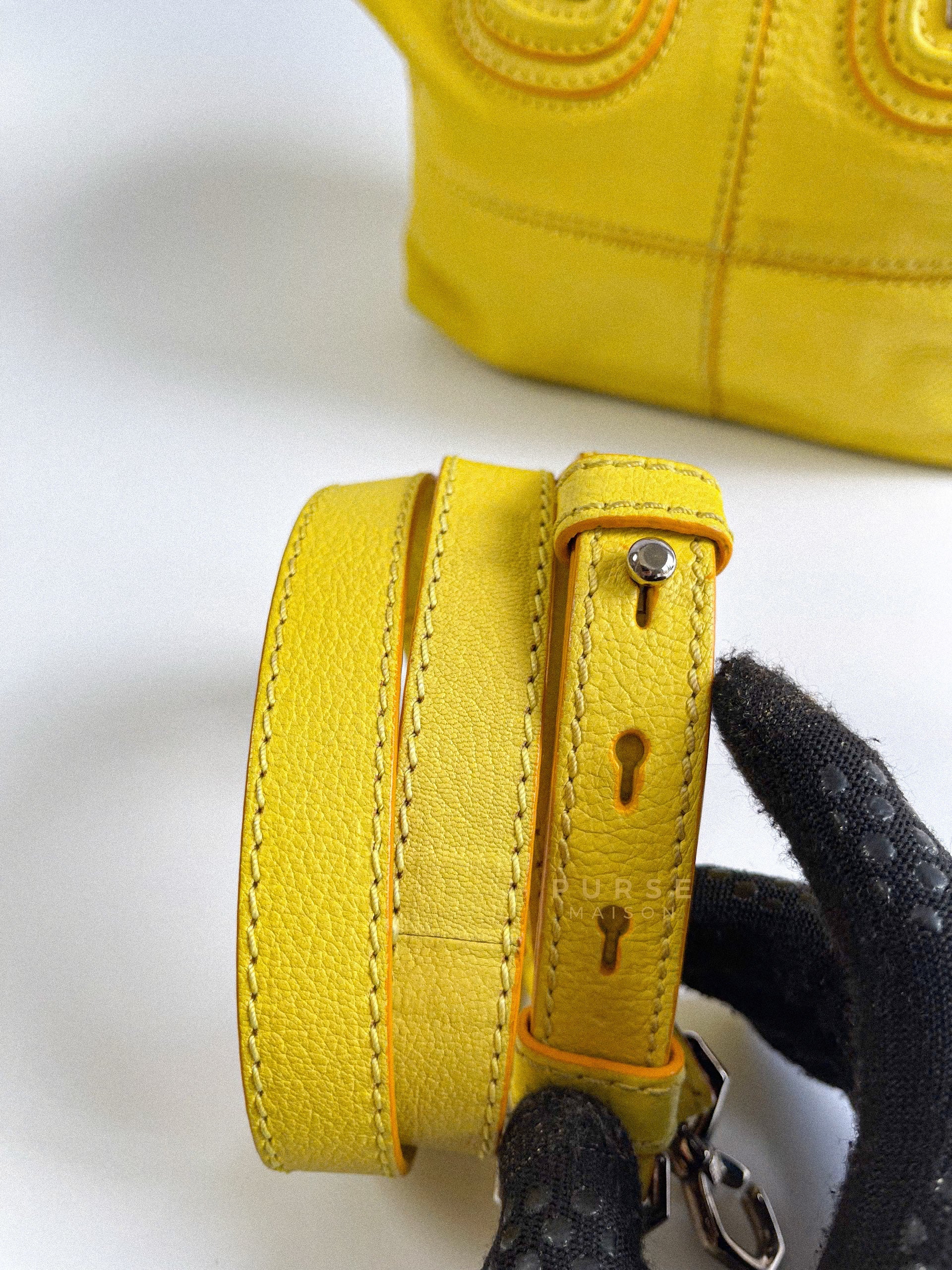 Nightingale Yellow Micro Bag | Purse Maison Luxury Bags Shop