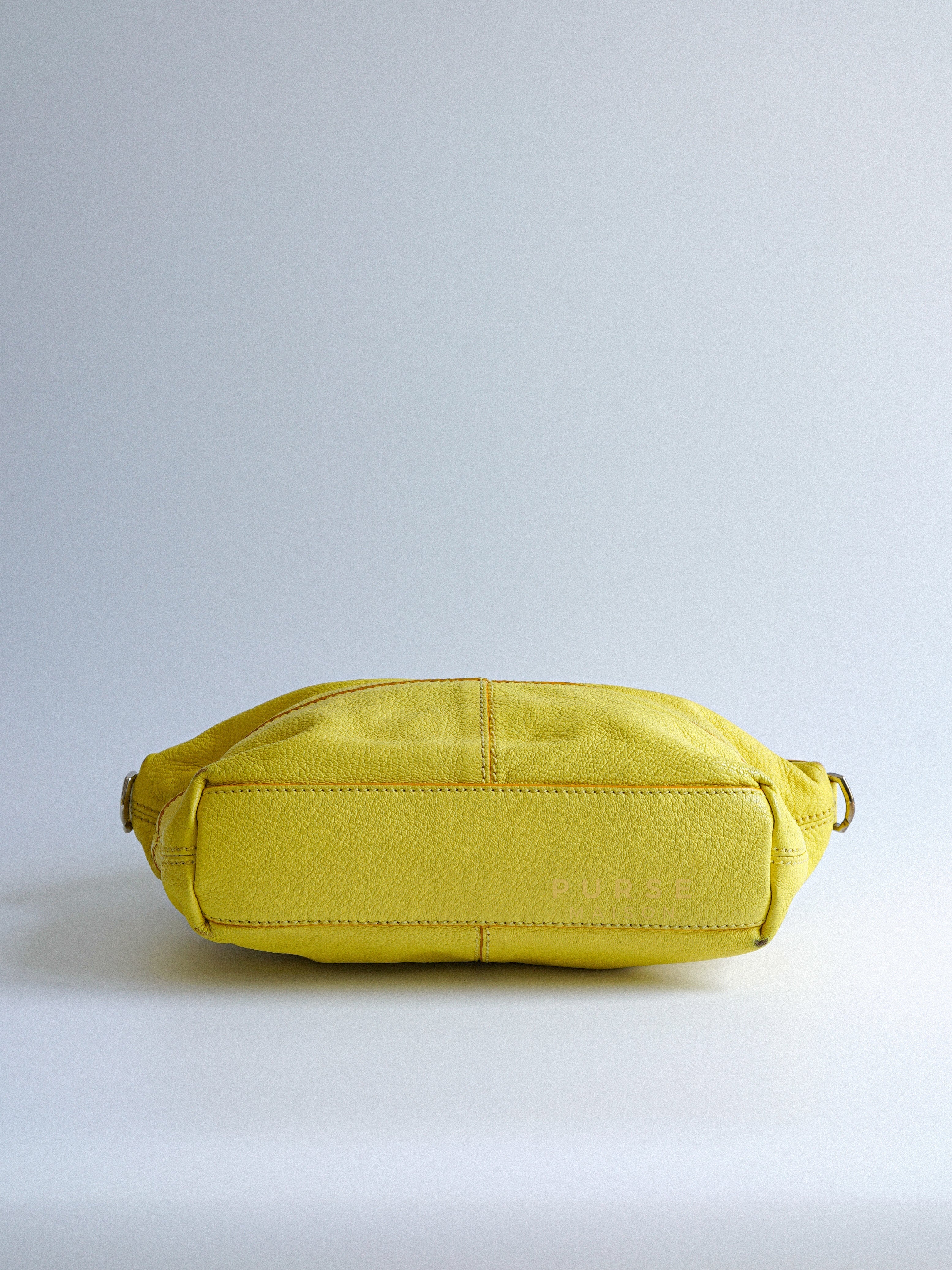 Nightingale Yellow Micro Bag | Purse Maison Luxury Bags Shop