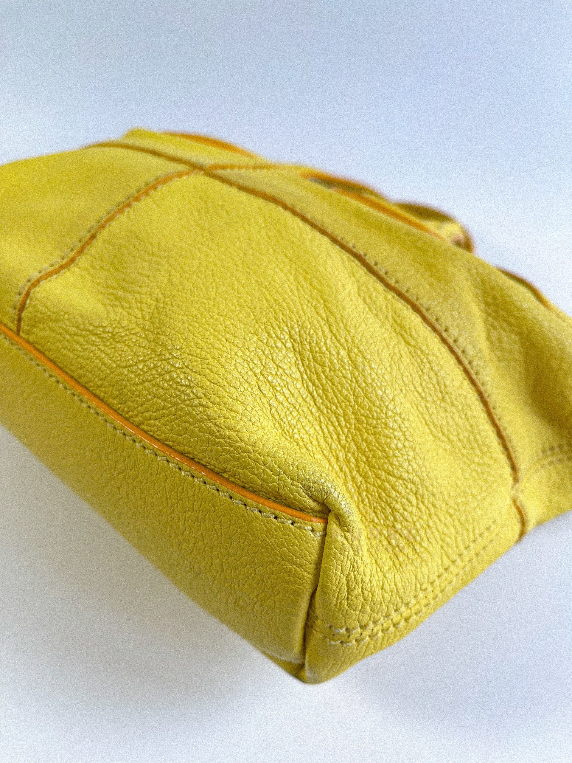 Nightingale Yellow Micro Bag | Purse Maison Luxury Bags Shop