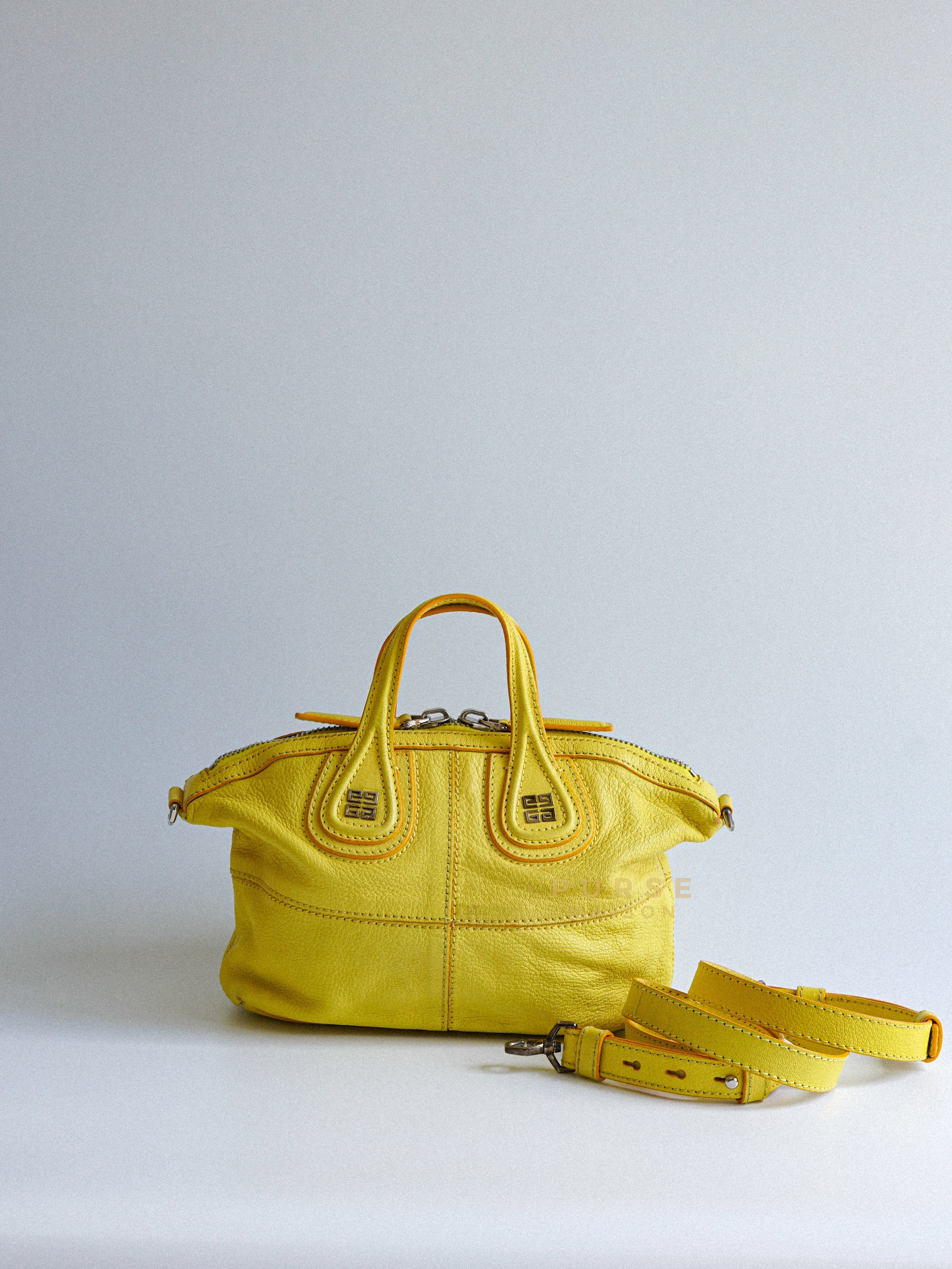 Nightingale Yellow Micro Bag | Purse Maison Luxury Bags Shop
