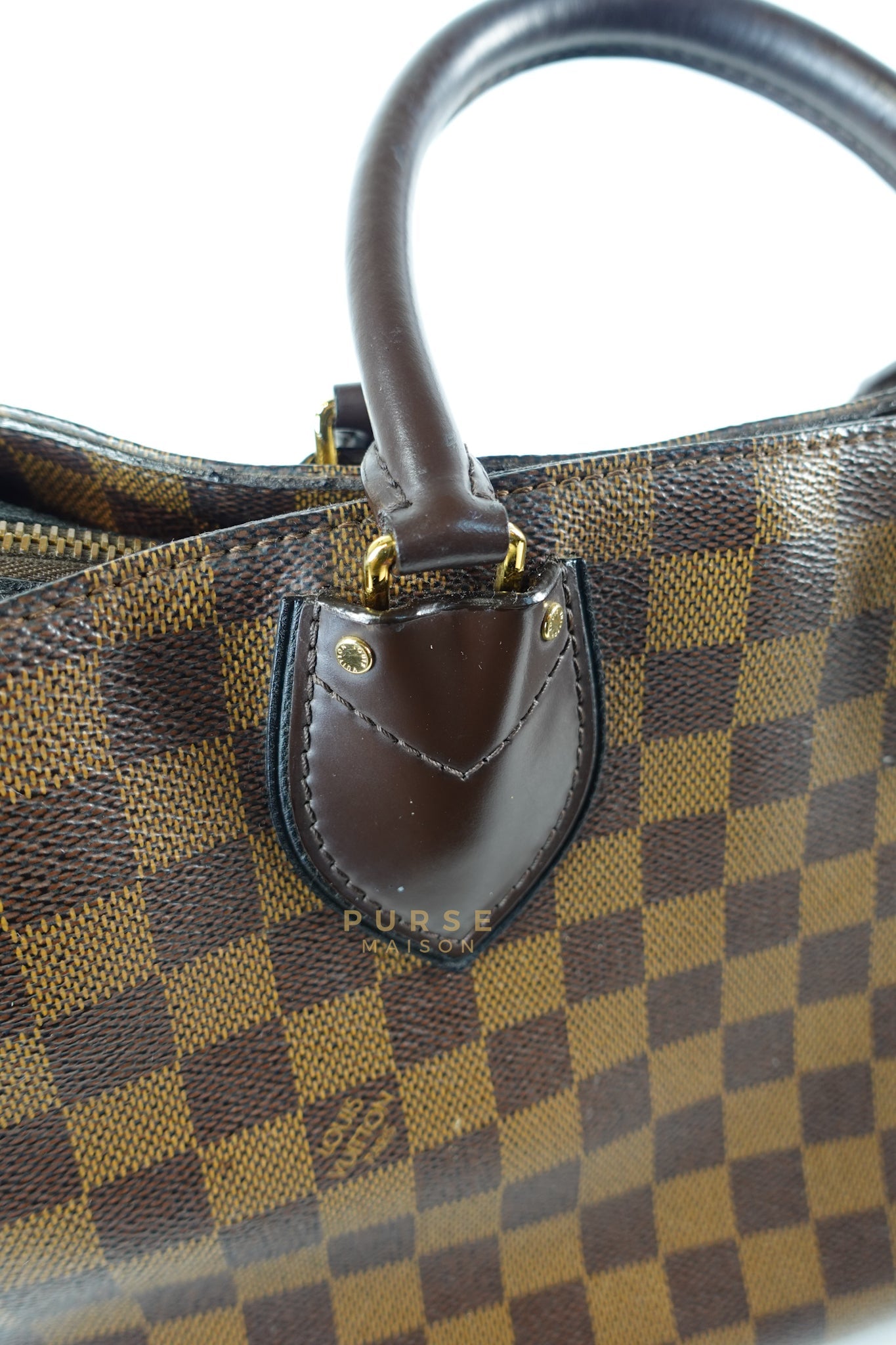 Normandy Noir in Damier Ebene (Date code: AH4166) | Purse Maison Luxury Bags Shop