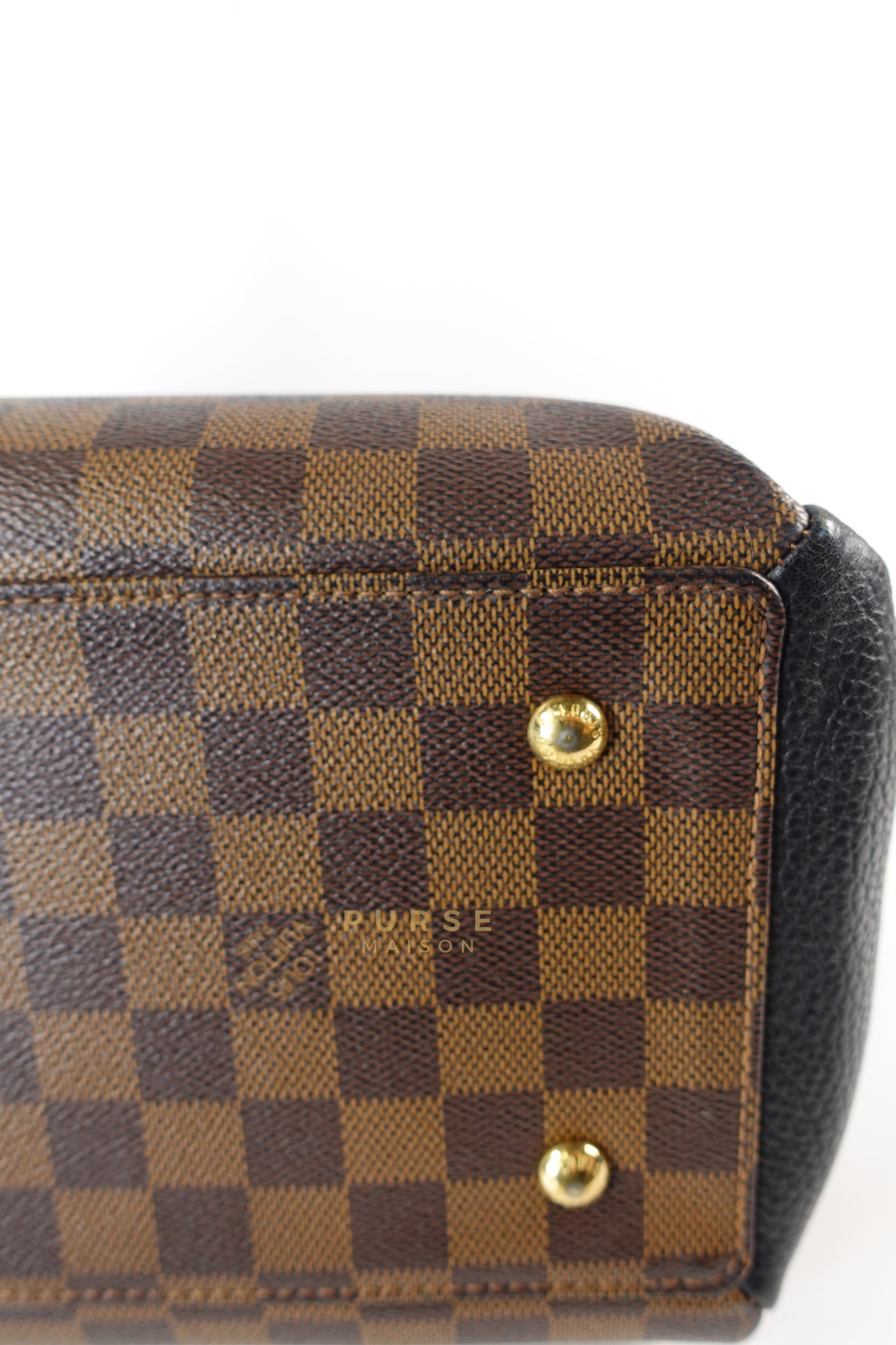 Normandy Noir in Damier Ebene (Date code: AH4166) | Purse Maison Luxury Bags Shop