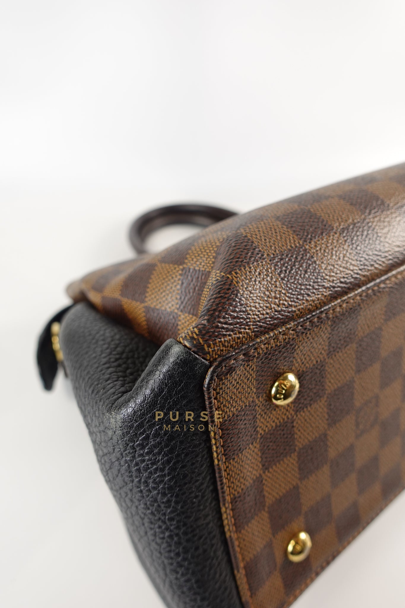 Normandy Noir in Damier Ebene (Date code: AH4166) | Purse Maison Luxury Bags Shop