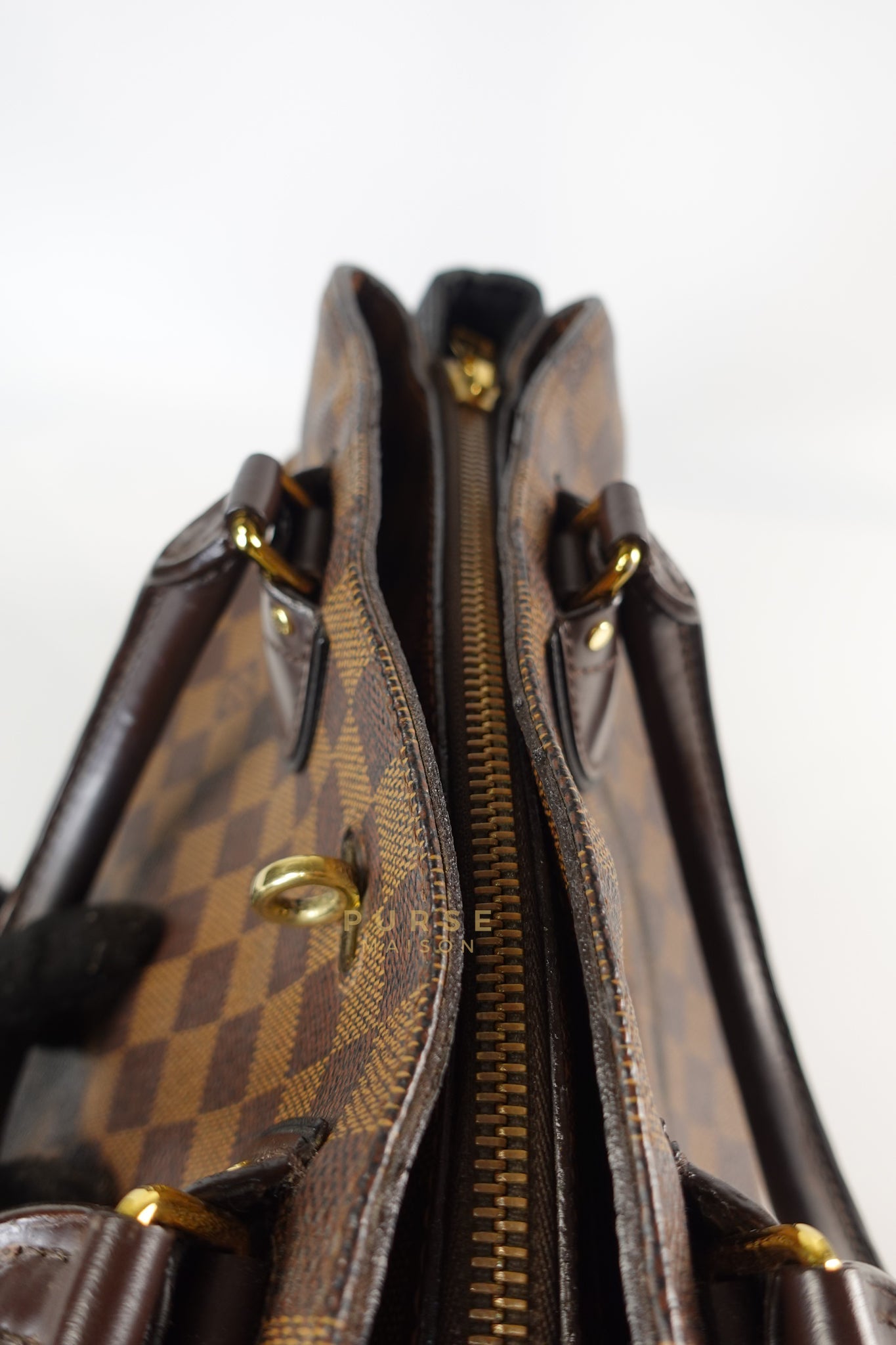 Normandy Noir in Damier Ebene (Date code: AH4166) | Purse Maison Luxury Bags Shop