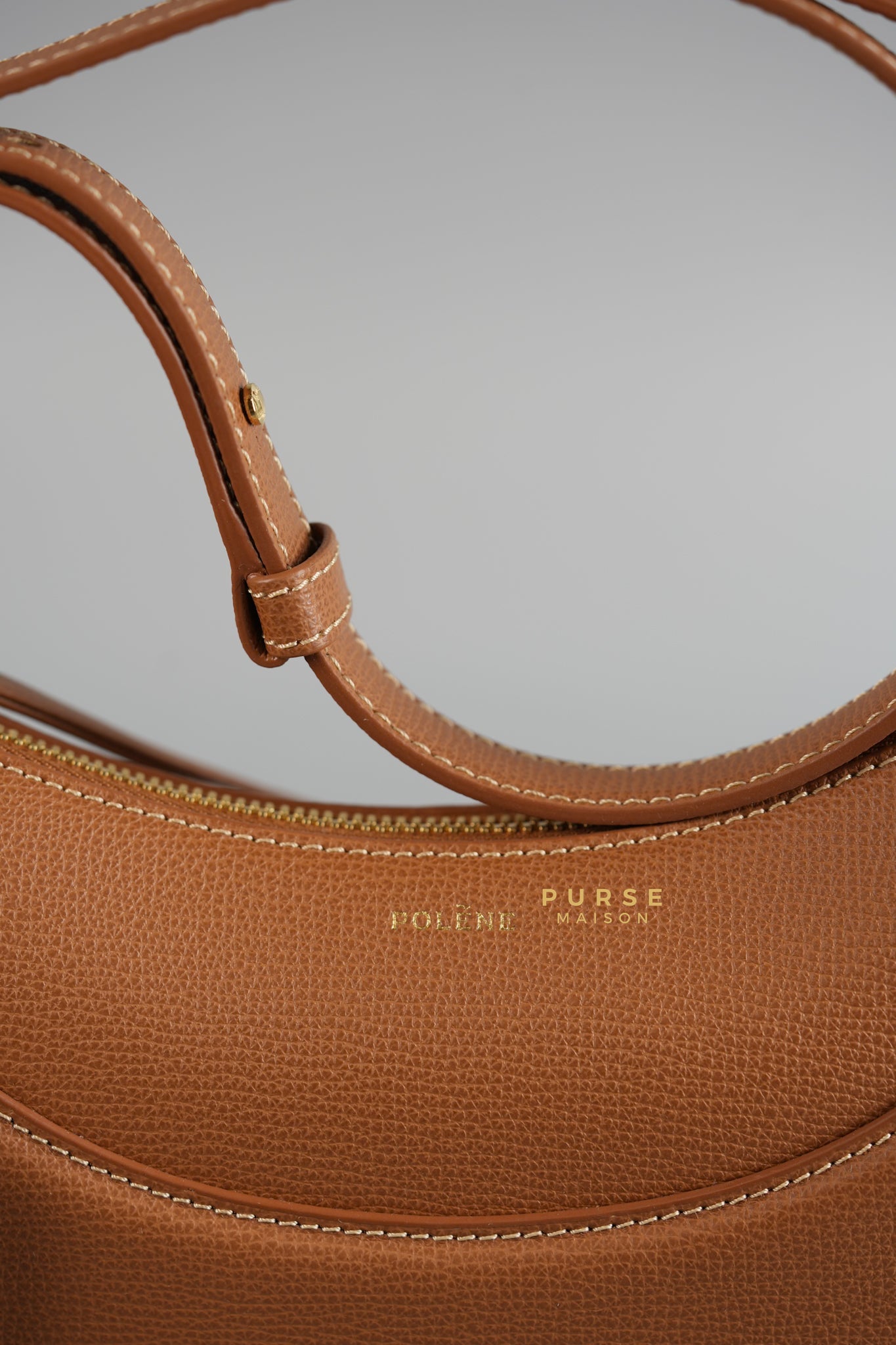 Numero Dix Camel Graine Leather Bag | Purse Maison Luxury Bags Shop