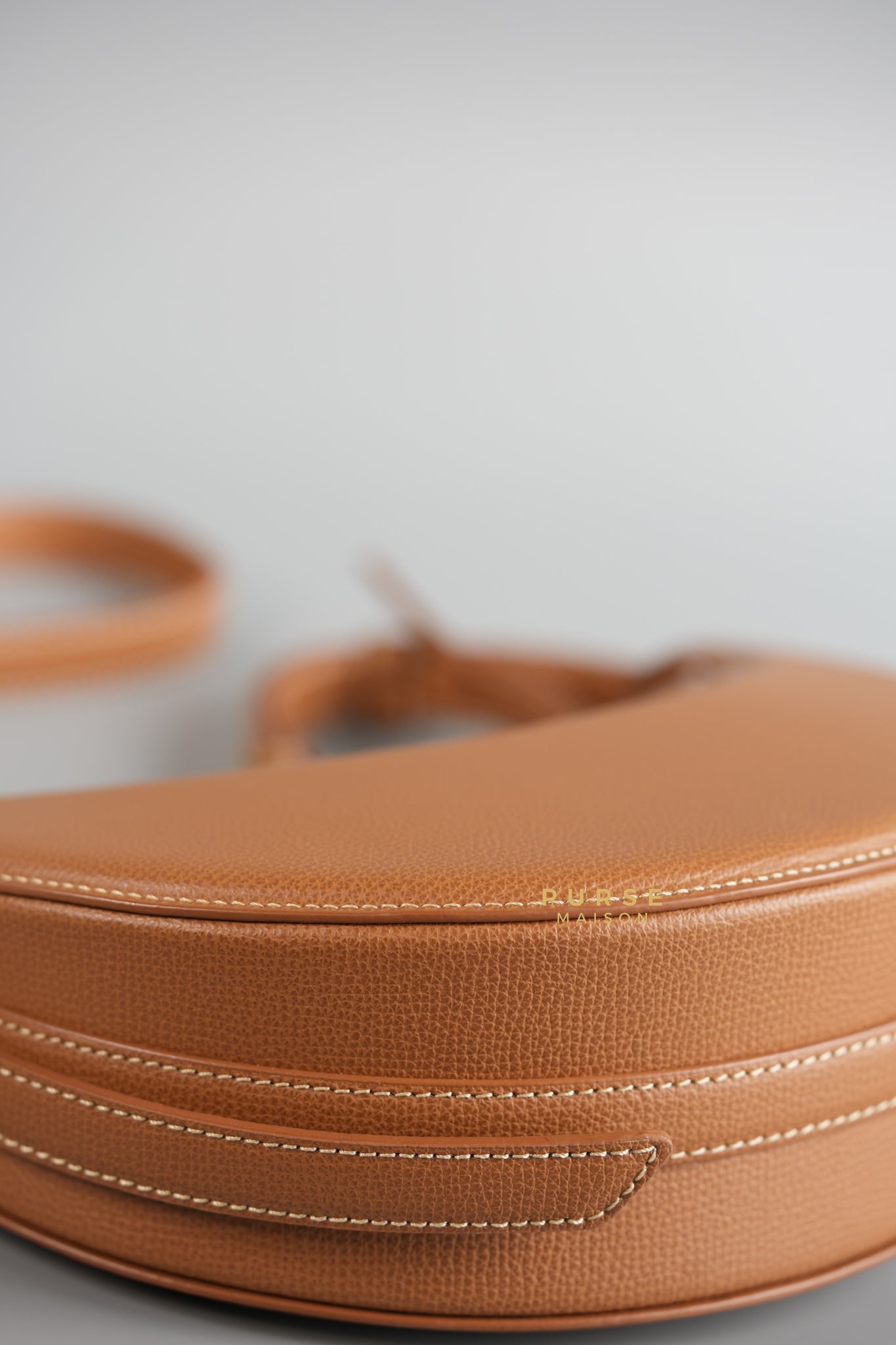 Numero Dix Camel Graine Leather Bag | Purse Maison Luxury Bags Shop