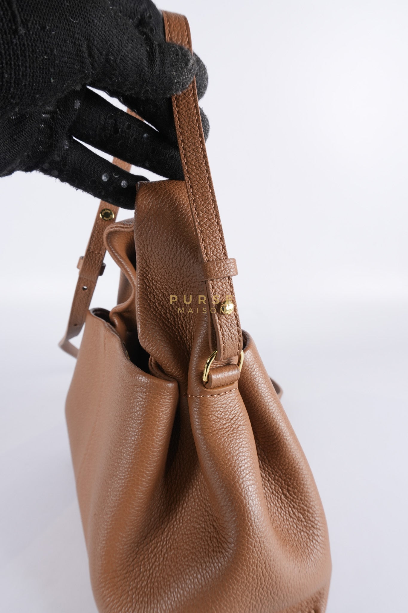 Numero Mini Neuf Camel Grain Calfskin Leather | Purse Maison Luxury Bags Shop