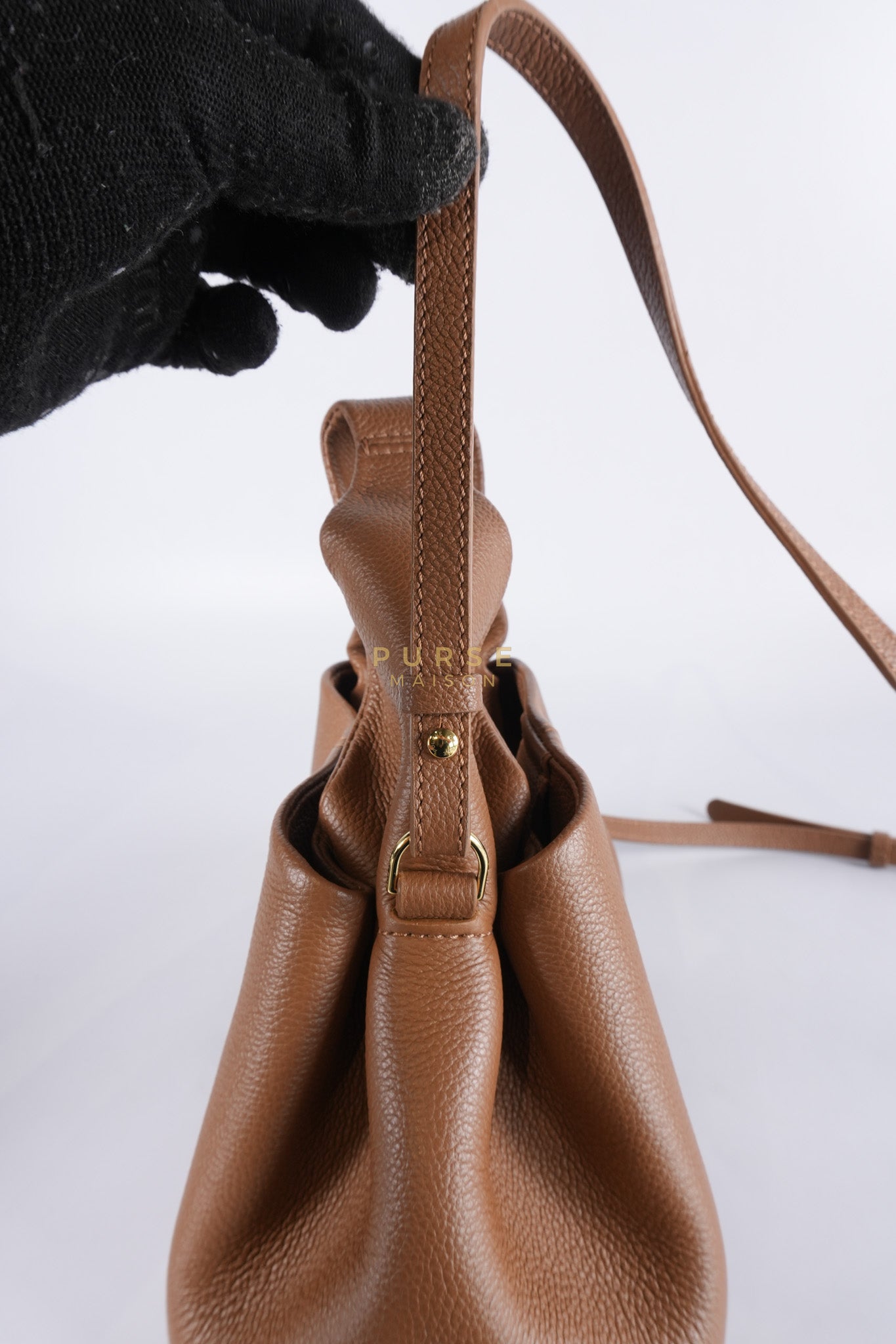 Numero Mini Neuf Camel Grain Calfskin Leather | Purse Maison Luxury Bags Shop