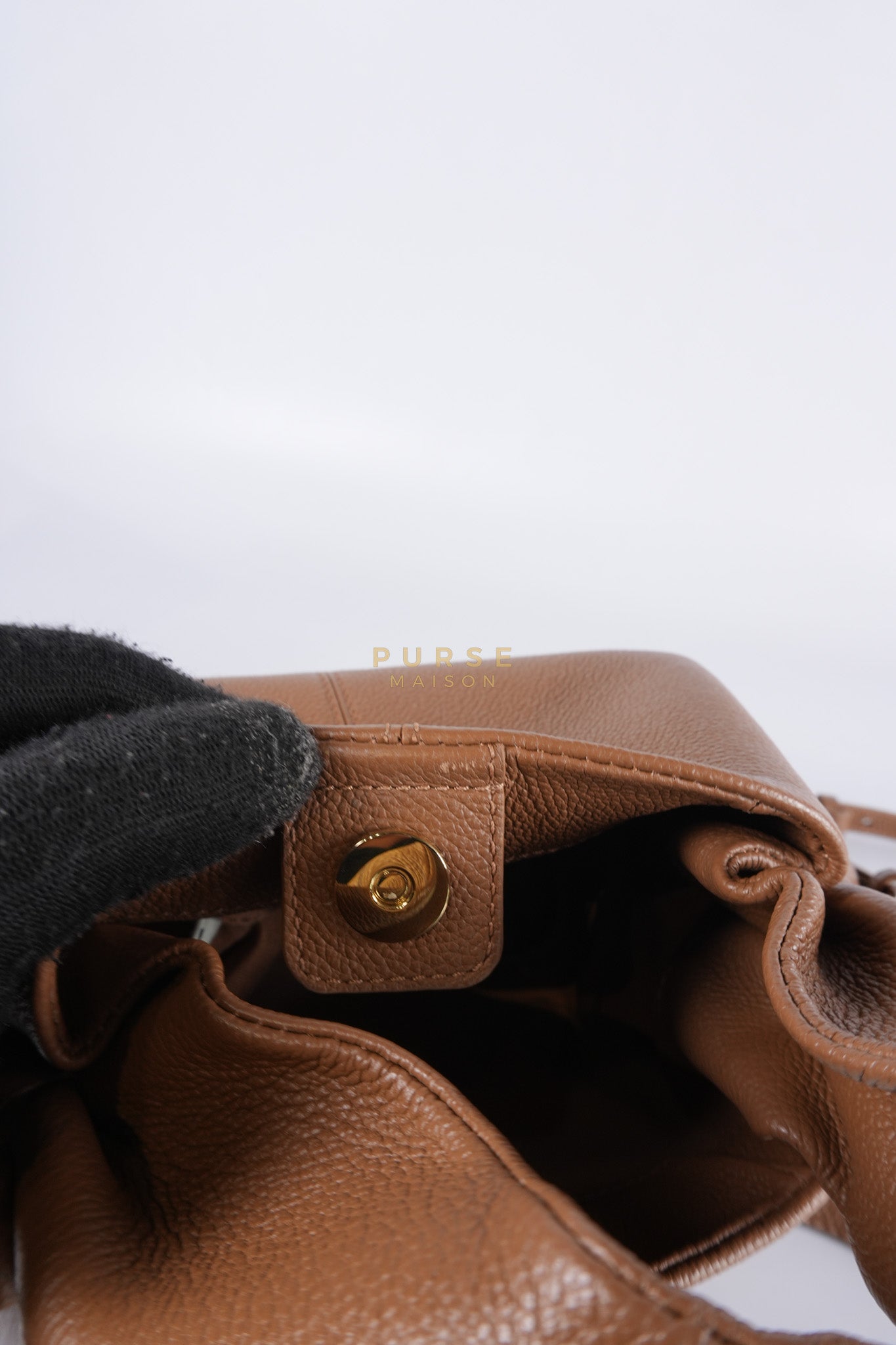 Numero Mini Neuf Camel Grain Calfskin Leather | Purse Maison Luxury Bags Shop