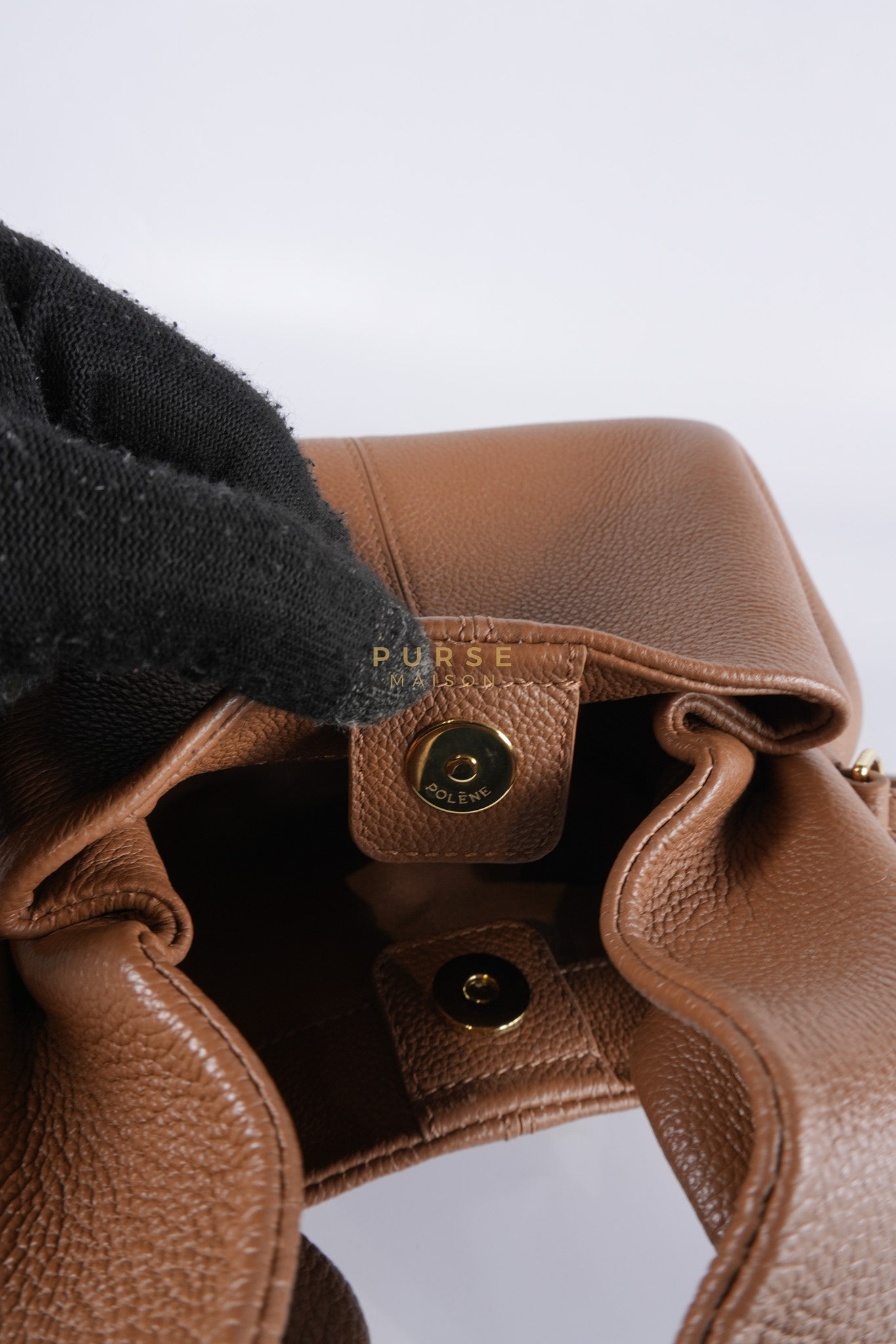 Numero Mini Neuf Camel Grain Calfskin Leather | Purse Maison Luxury Bags Shop