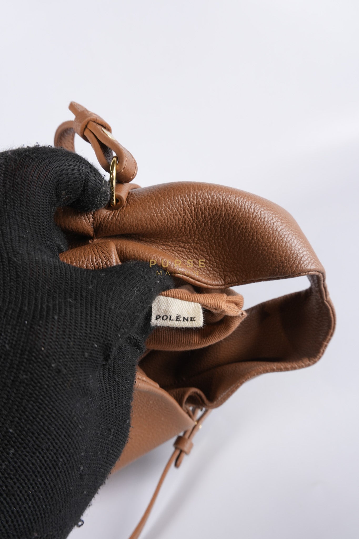 Numero Mini Neuf Camel Grain Calfskin Leather | Purse Maison Luxury Bags Shop