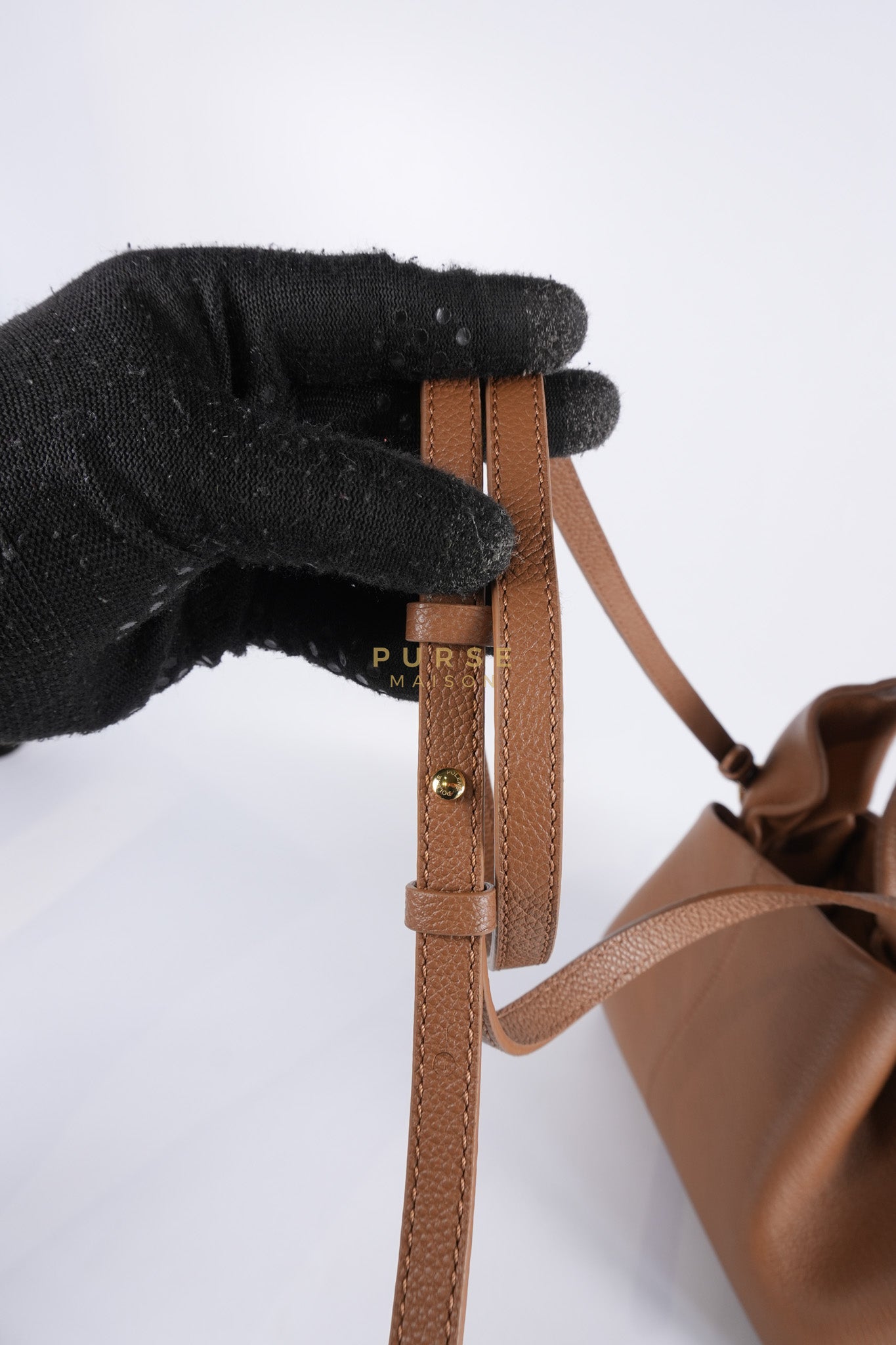 Numero Mini Neuf Camel Grain Calfskin Leather | Purse Maison Luxury Bags Shop