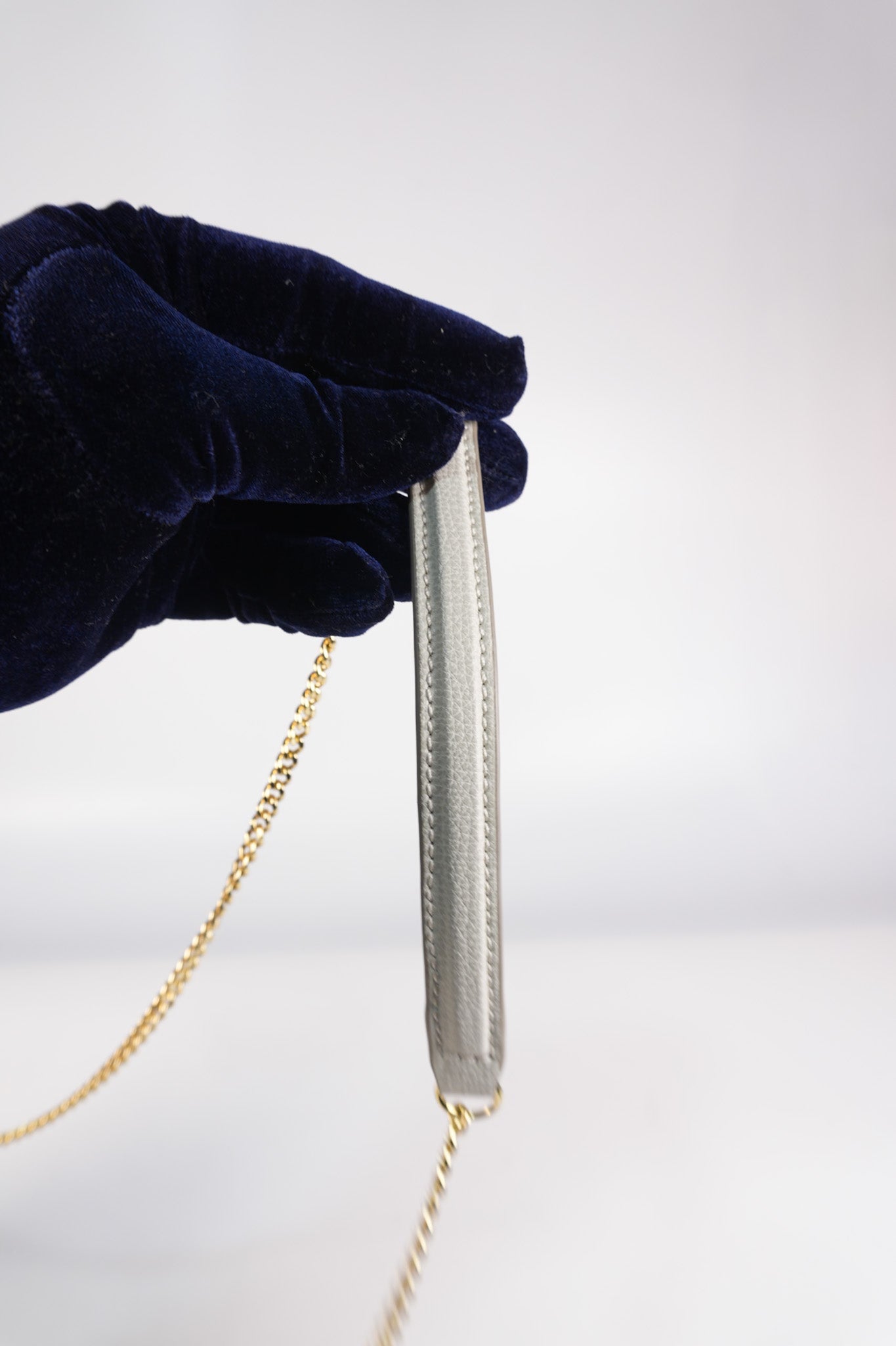 Numero Sept Mini in Craie Grane Leather | Purse Maison Luxury Bags Shop