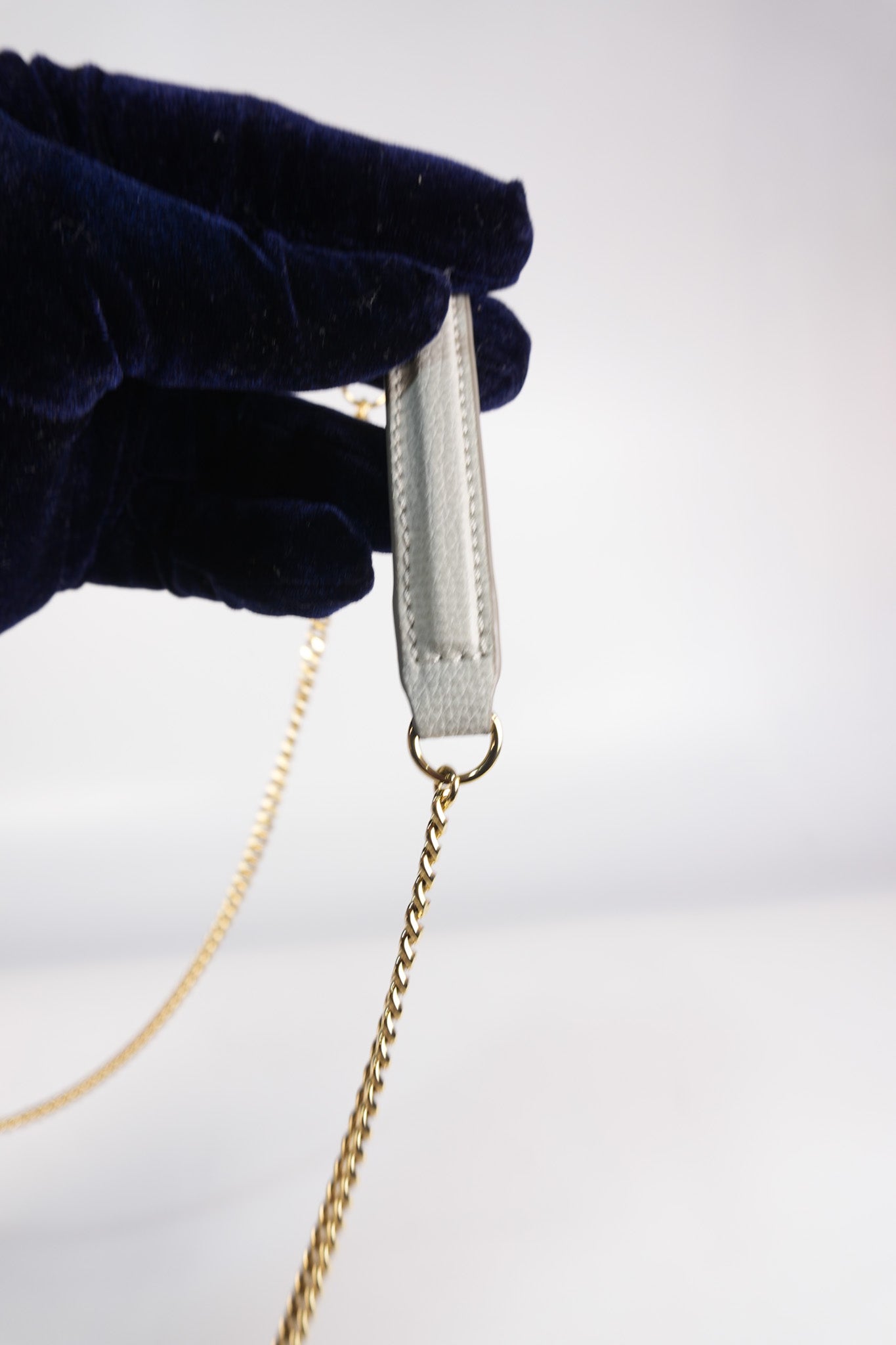 Numero Sept Mini in Craie Grane Leather | Purse Maison Luxury Bags Shop