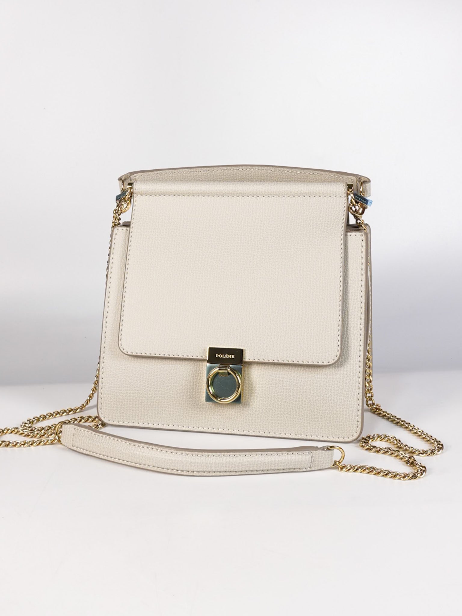 Numero Sept Mini in Craie Grane Leather | Purse Maison Luxury Bags Shop