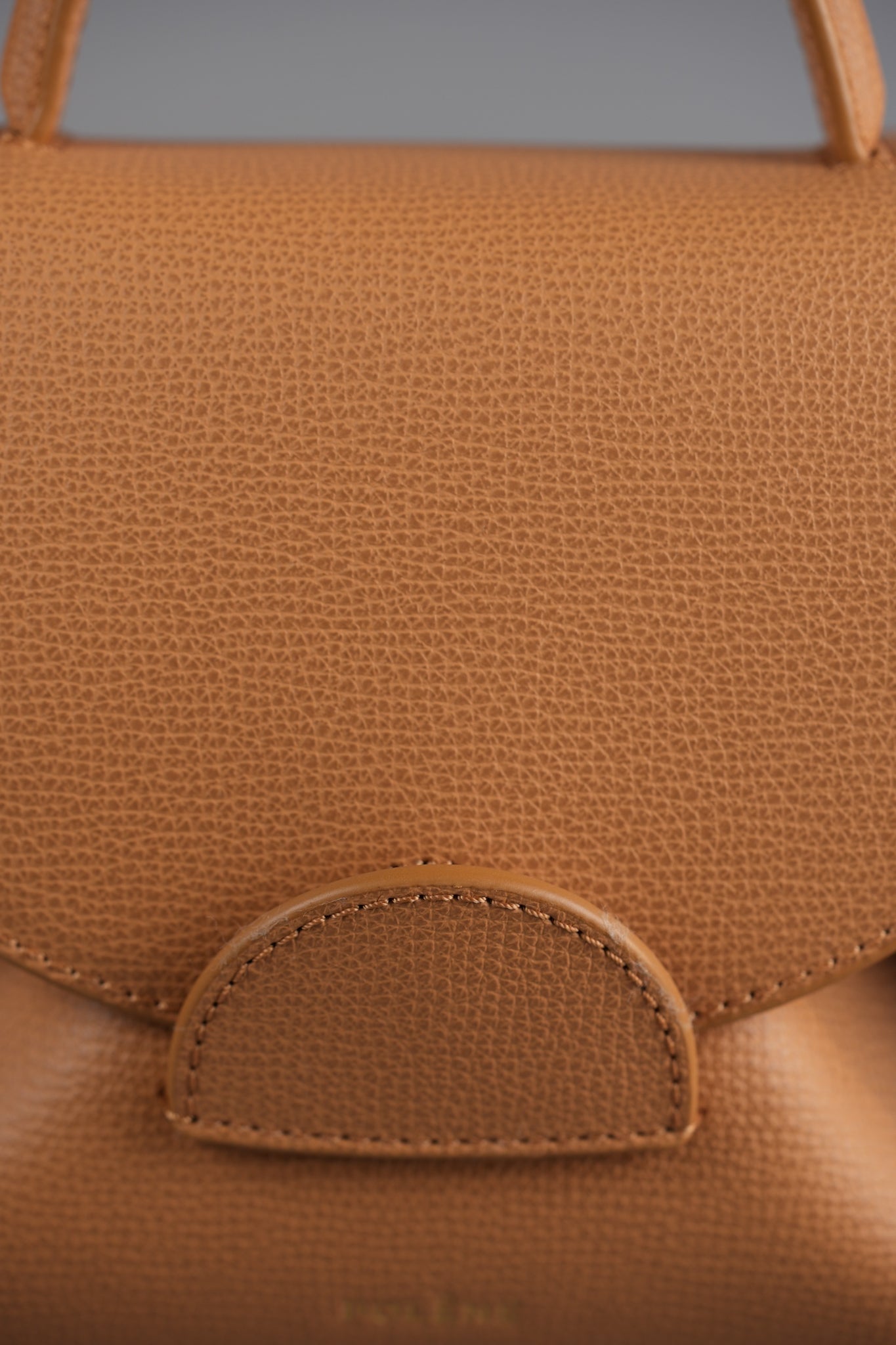 Numero Un Nano in Tan Graine Leather Bag | Purse Maison Luxury Bags Shop