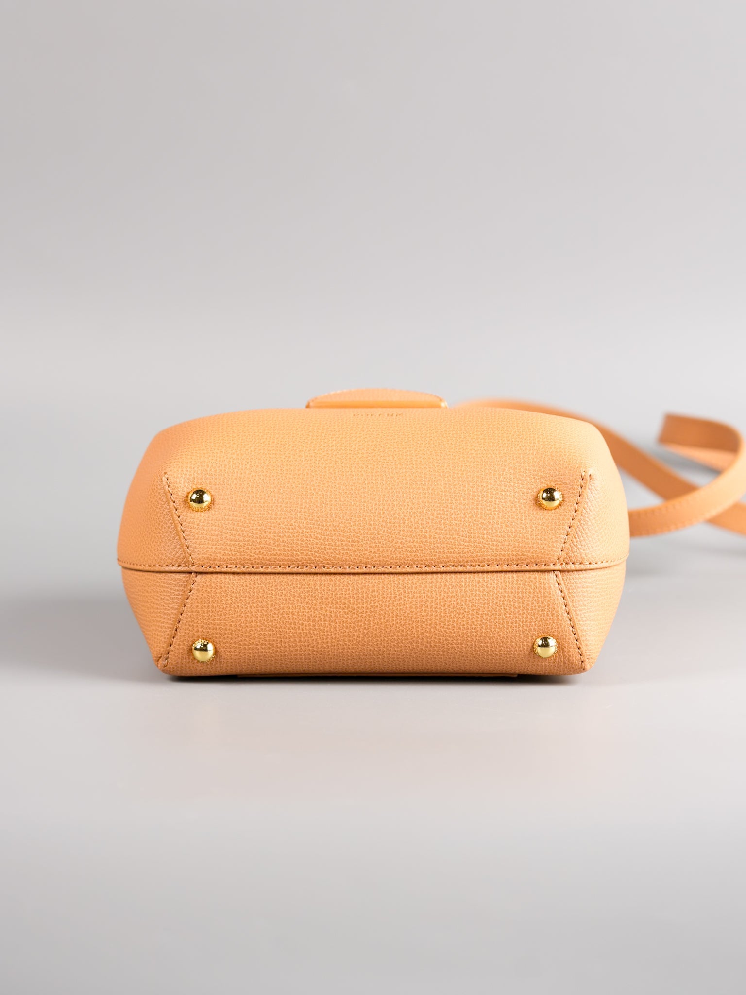 Numero Un Nano in Tan Graine Leather Bag | Purse Maison Luxury Bags Shop