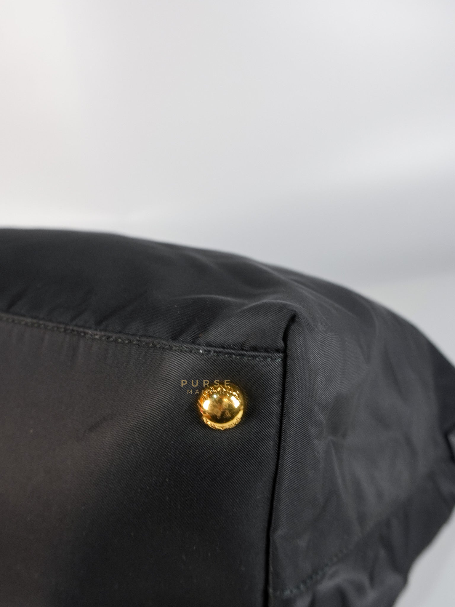 Nylon Tessuto Tote Bag in Black | Purse Maison Luxury Bags Shop