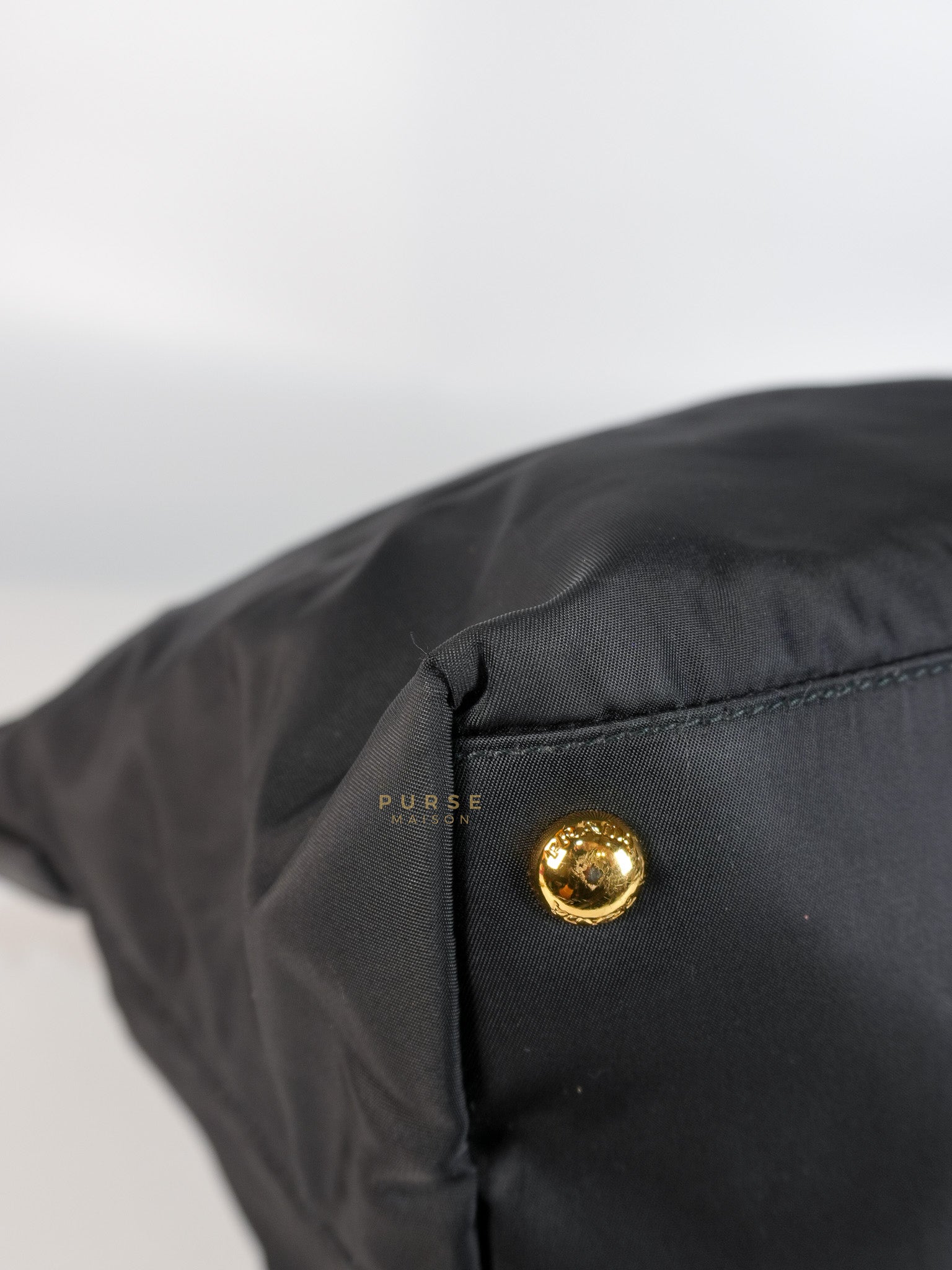 Nylon Tessuto Tote Bag in Black | Purse Maison Luxury Bags Shop