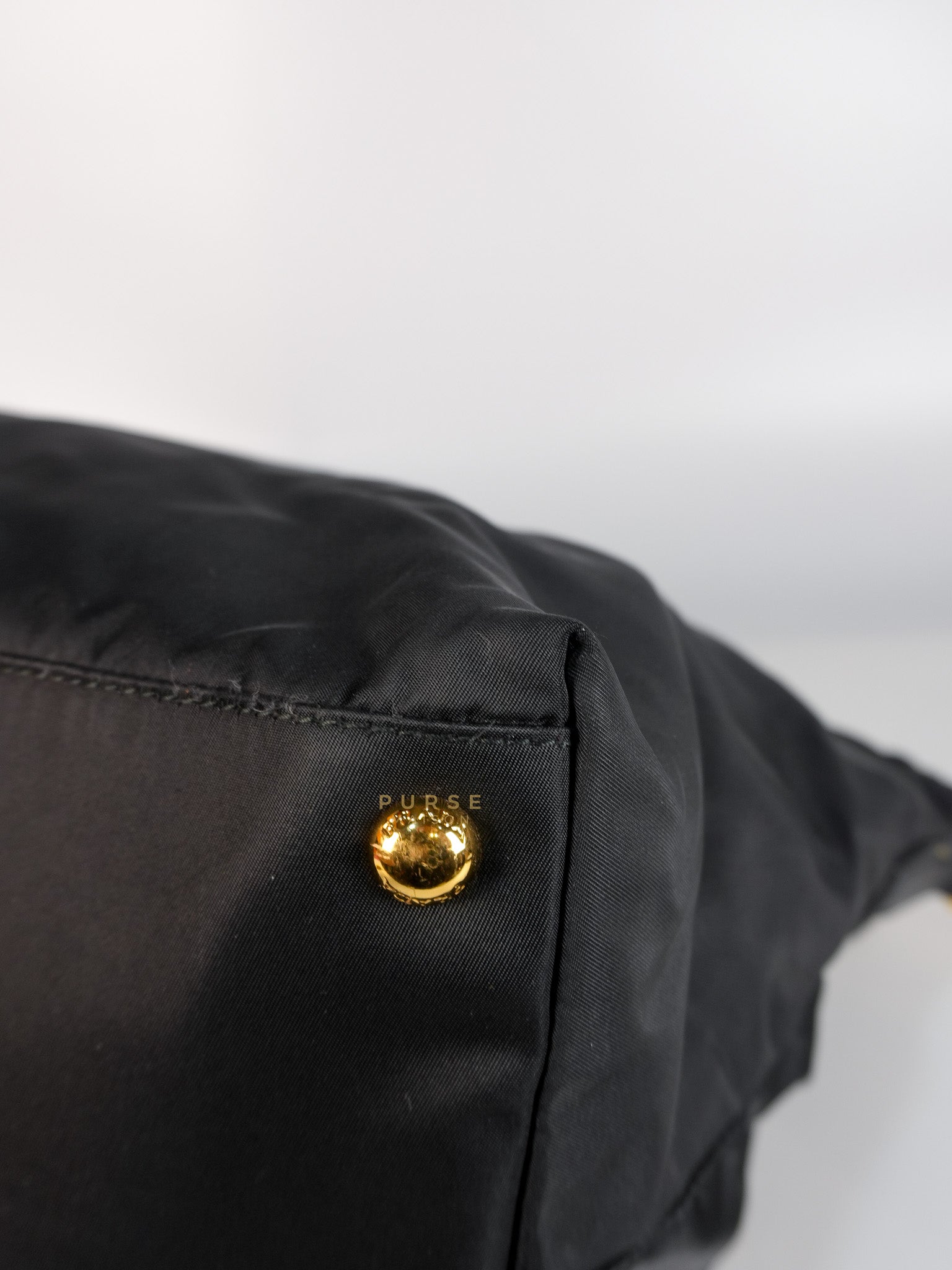 Nylon Tessuto Tote Bag in Black | Purse Maison Luxury Bags Shop
