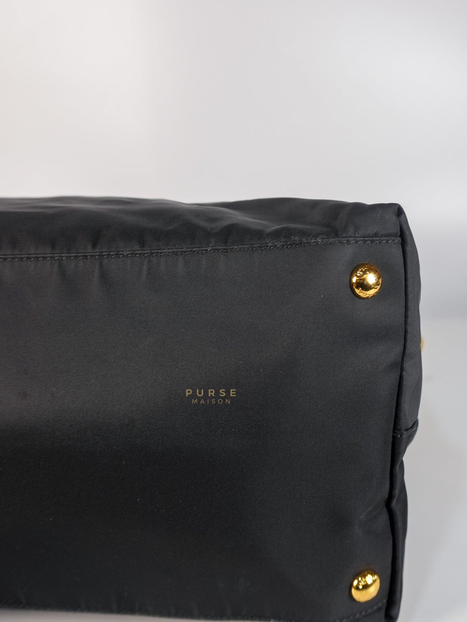 Nylon Tessuto Tote Bag in Black | Purse Maison Luxury Bags Shop