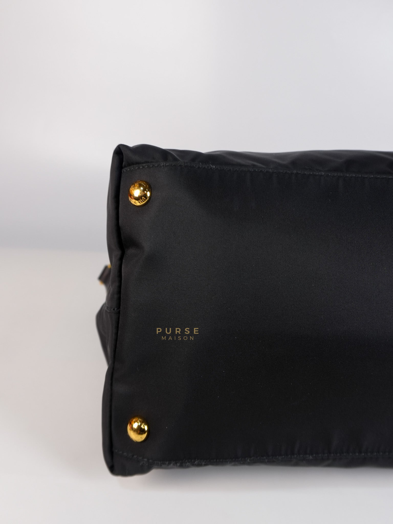 Nylon Tessuto Tote Bag in Black | Purse Maison Luxury Bags Shop
