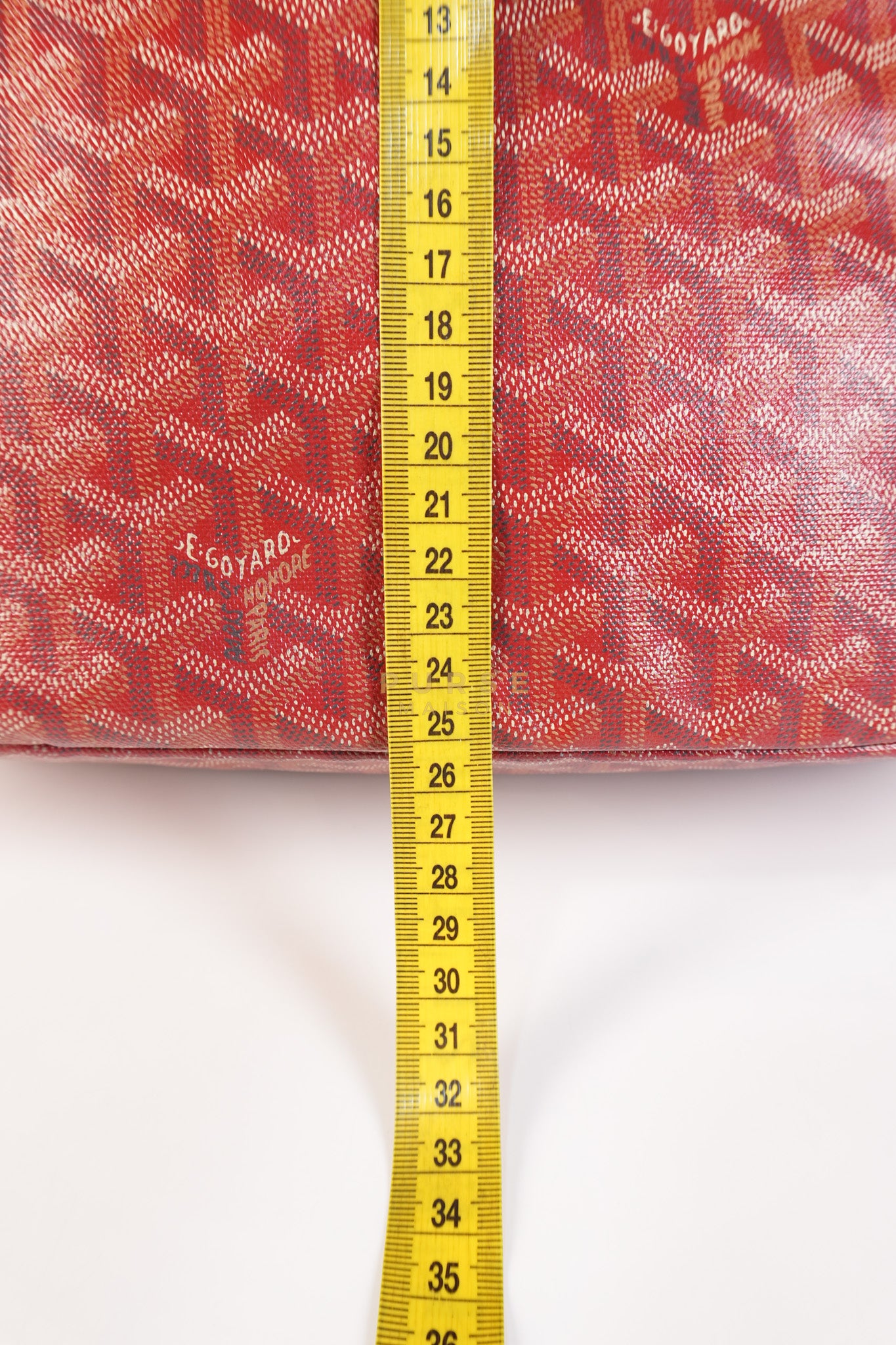 Saint Louis PM Red Goyardine Canvas