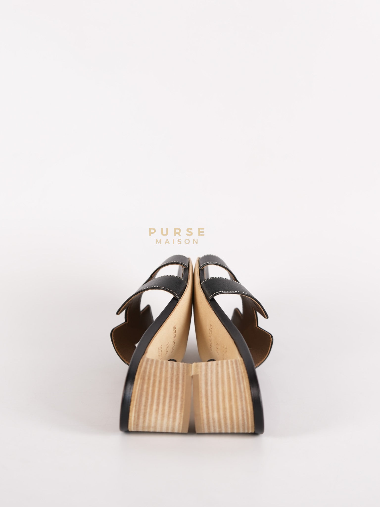 Oasis Sandals in Black Size 36.5 EU (22.5cm) | Purse Maison Luxury Bags Shop