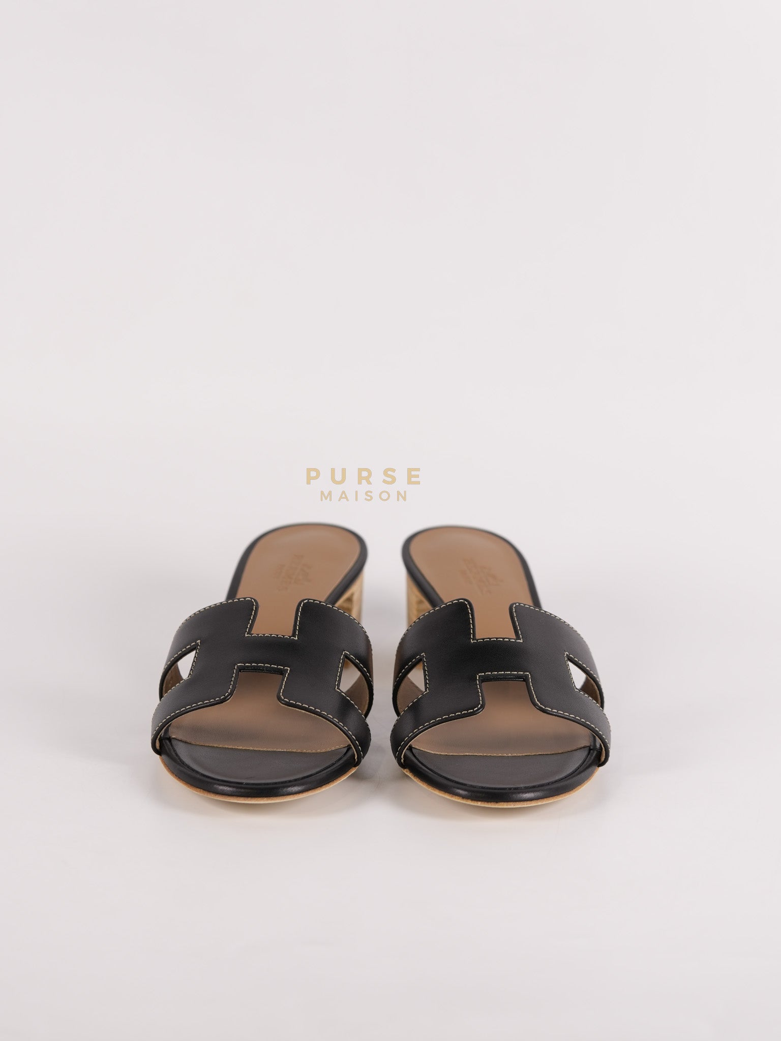 Oasis Sandals in Black Size 37 EU (23cm) | Purse Maison Luxury Bags Shop
