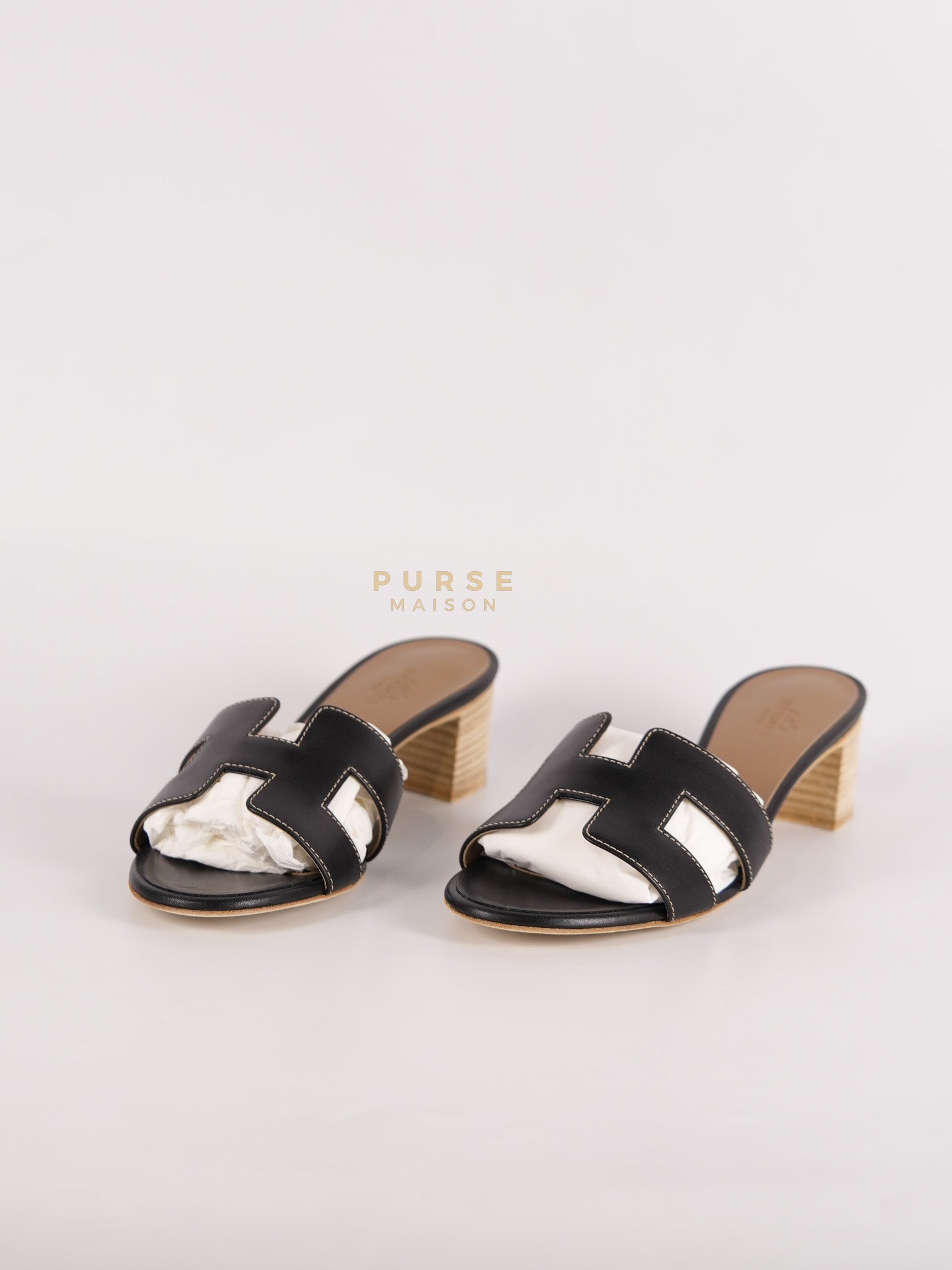 Oasis Sandals in Black Size 37 EU (23cm) | Purse Maison Luxury Bags Shop