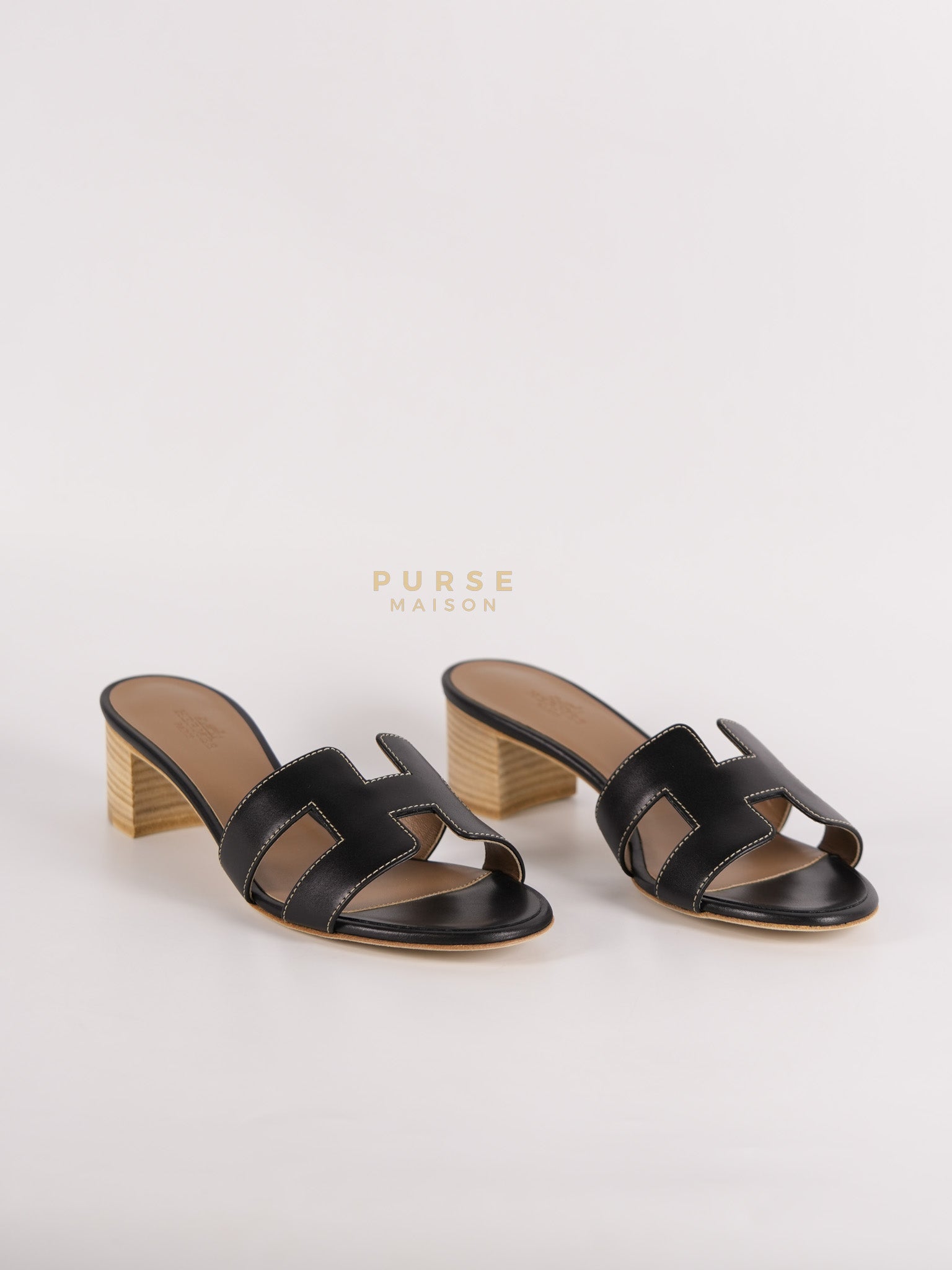 Oasis Sandals in Black Size 37 EU (23cm) | Purse Maison Luxury Bags Shop
