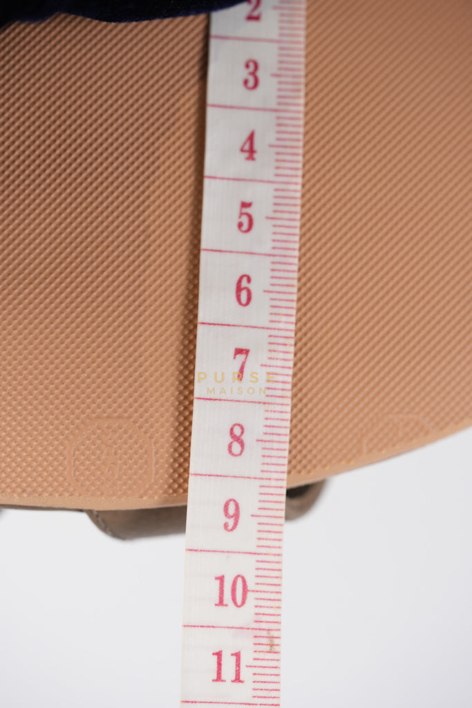 Oasis Sandals in Etoupe Leather Size 38(24.5cm) | Purse Maison Luxury Bags Shop