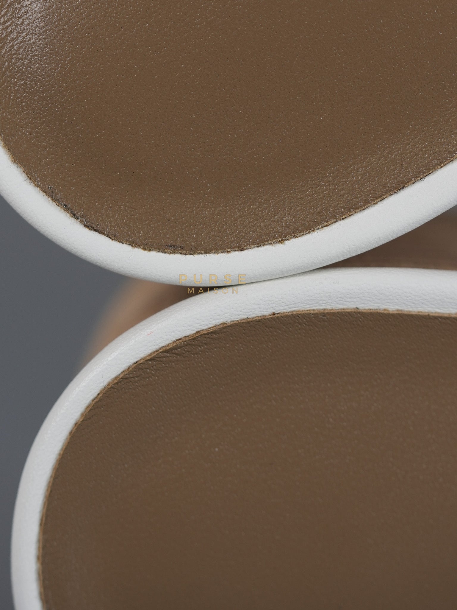 Oasis Sandals in White Size 38.5 EU (24cm) | Purse Maison Luxury Bags Shop