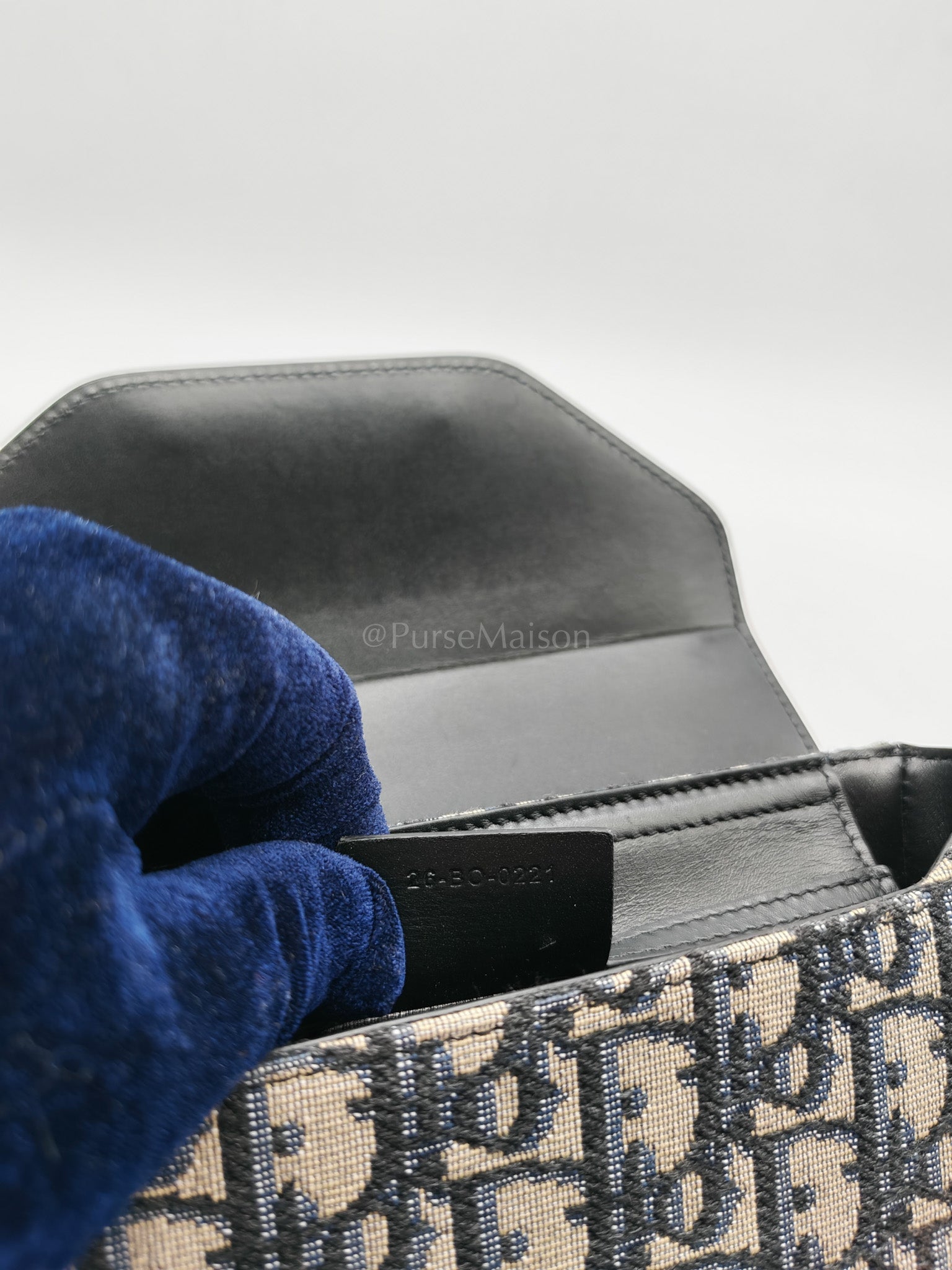 Oblique Jacquard Clasp Lock Messenger Bag | Purse Maison Luxury Bags Shop