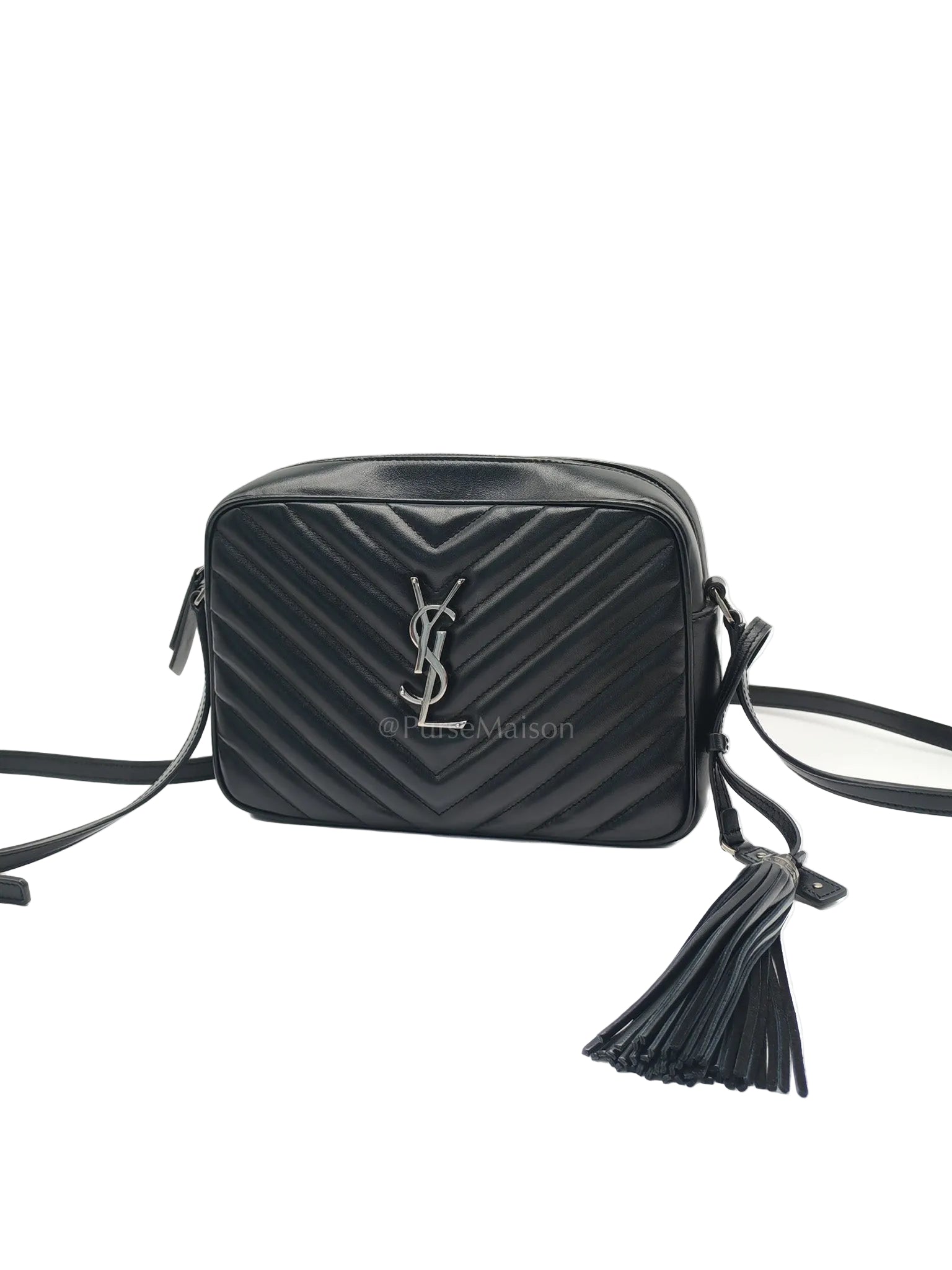 Saint Laurent Lou Camera bag in Black