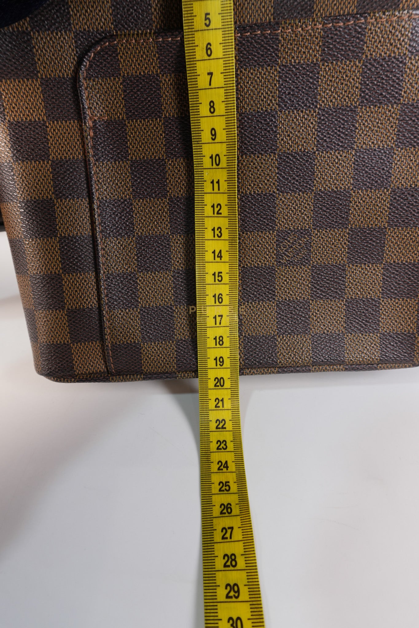 Olav PM Messenger Bag Damier Ebene Canvas | Purse Maison Luxury Bags Shop