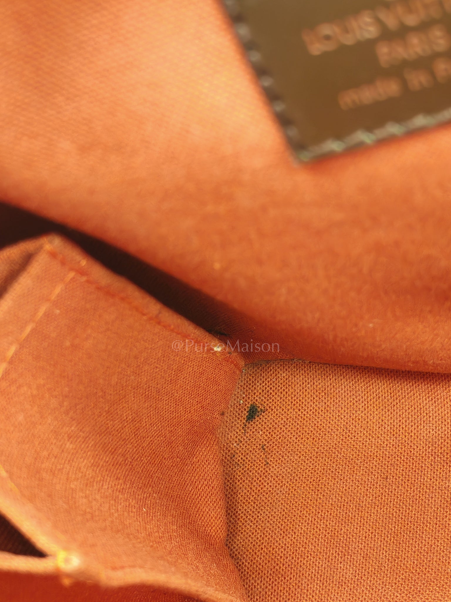 Olav Vintage Messenger Bag in Damier Ebene Canvas (Date Code: MI0024) | Purse Maison Luxury Bags Shop