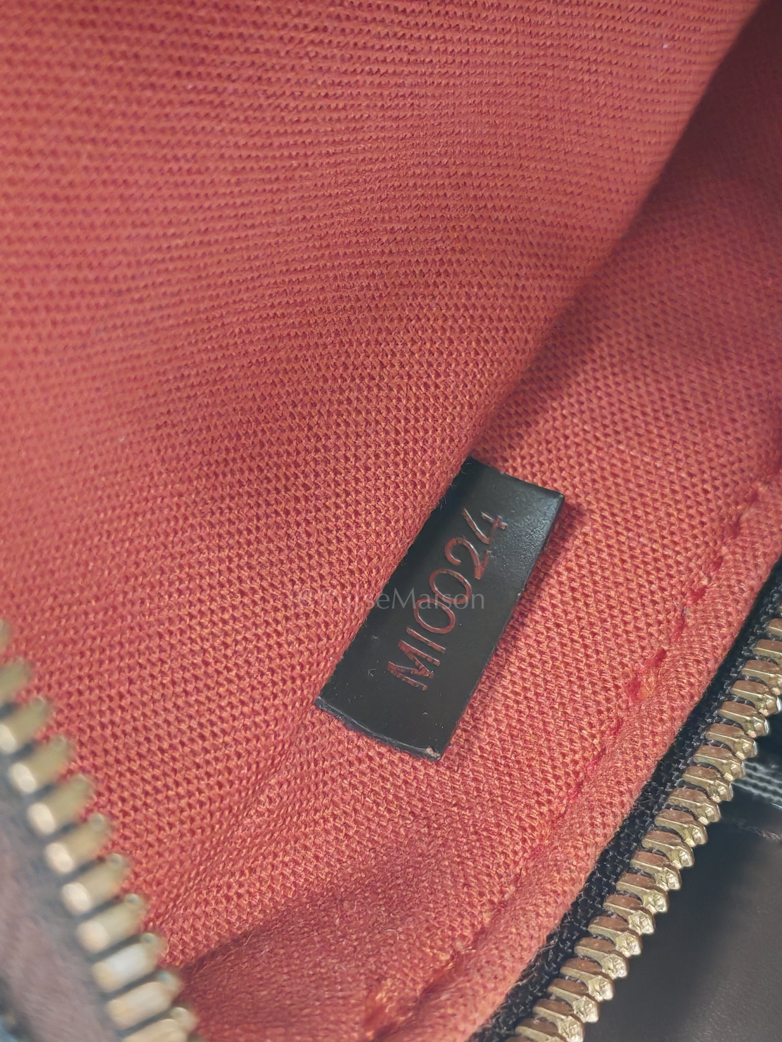 Olav Vintage Messenger Bag in Damier Ebene Canvas (Date Code: MI0024) | Purse Maison Luxury Bags Shop
