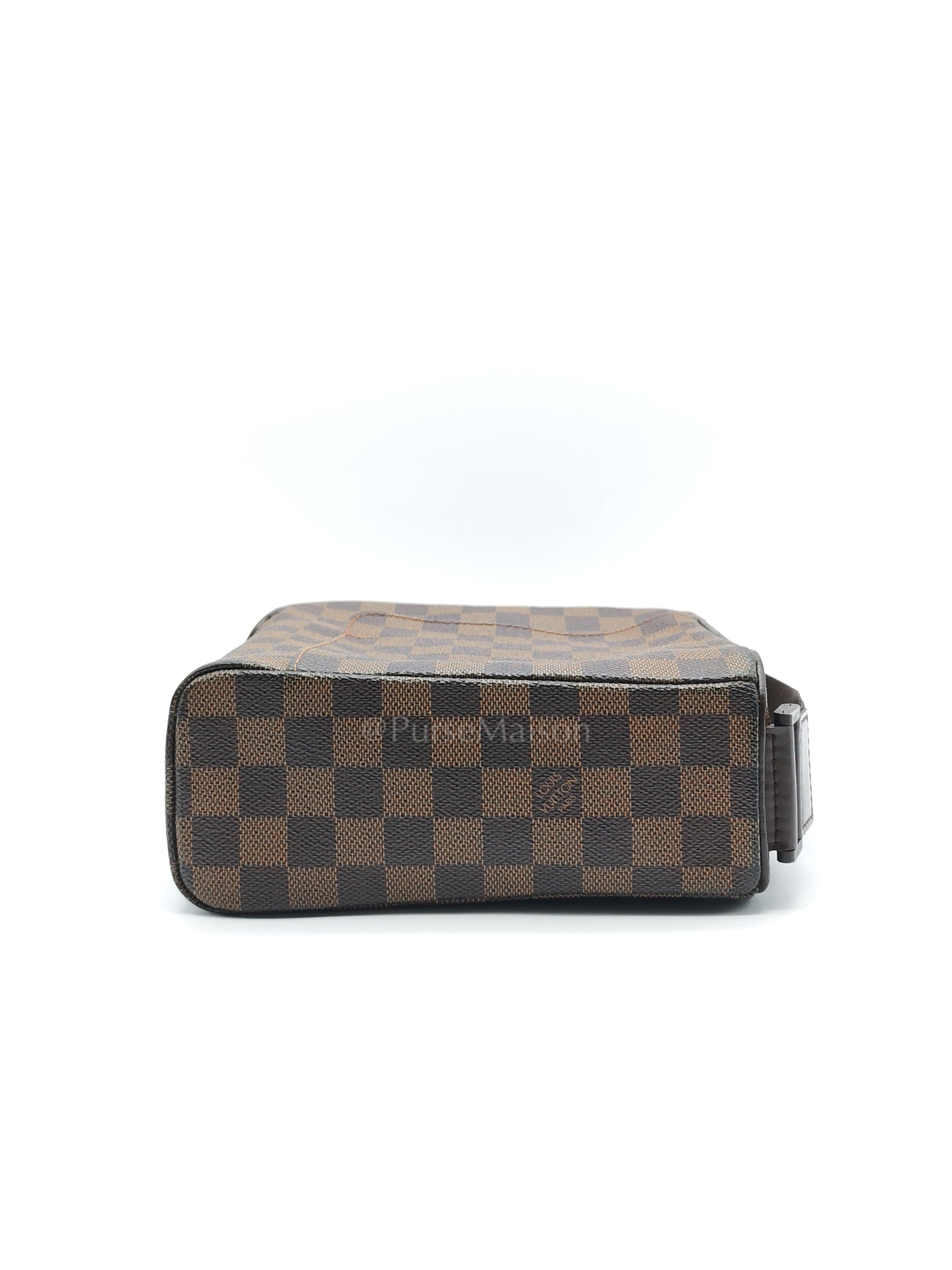 Olav Vintage Messenger Bag in Damier Ebene Canvas (Date Code: MI0024) | Purse Maison Luxury Bags Shop