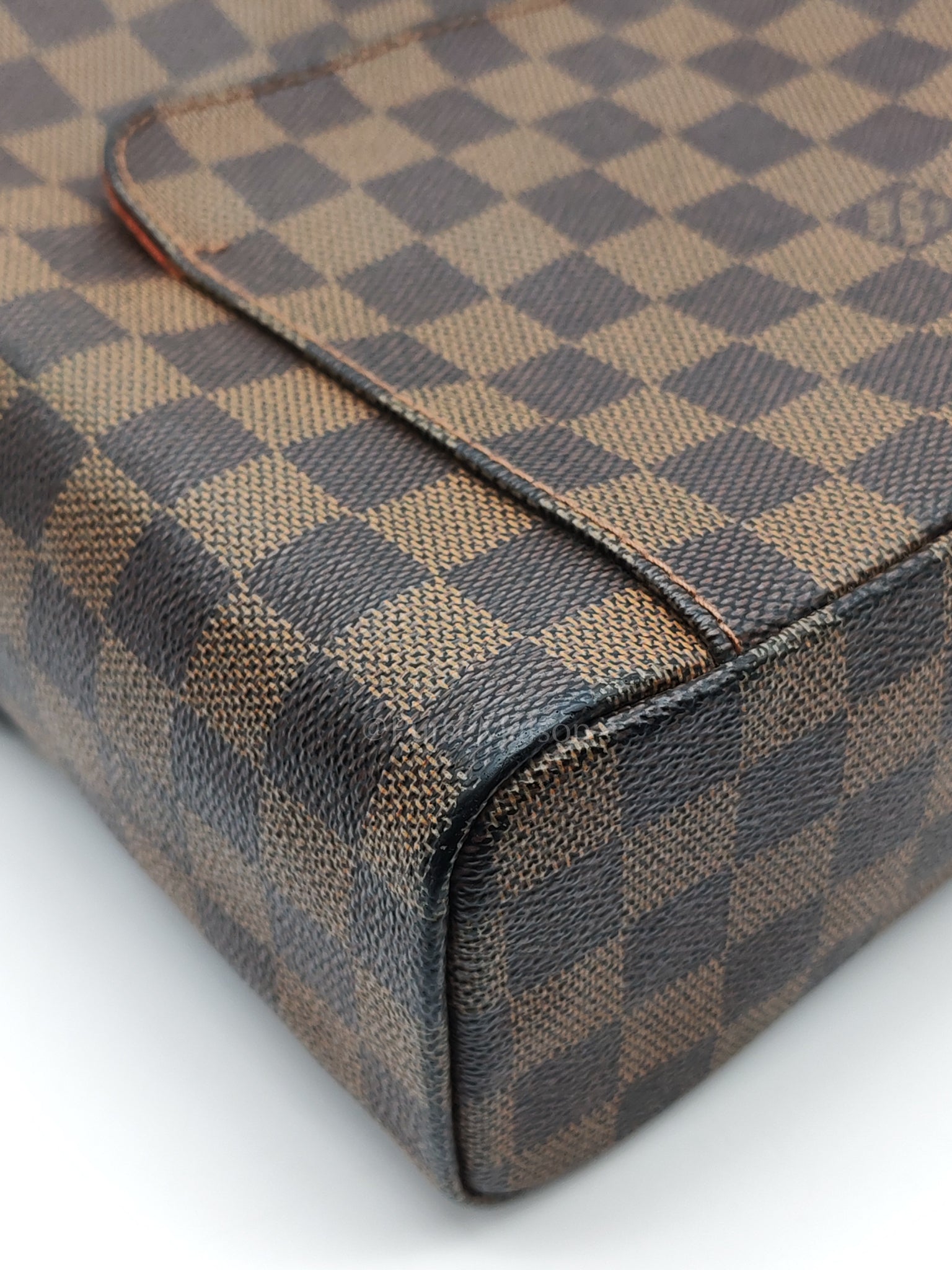 Olav Vintage Messenger Bag in Damier Ebene Canvas (Date Code: MI0024) | Purse Maison Luxury Bags Shop