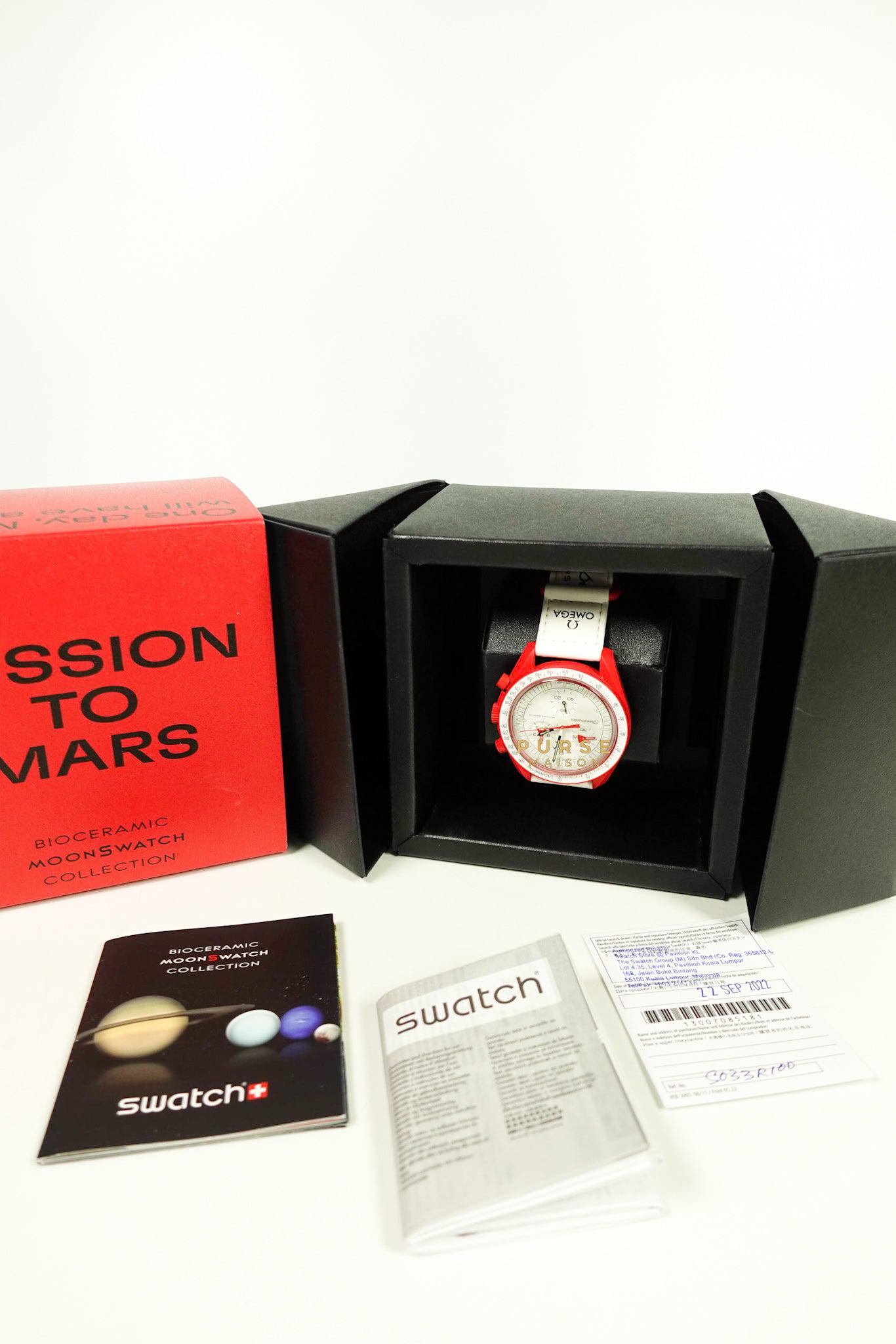 Omega x Swatch Bioceramic MoonSwatch Collection Mission to Mars