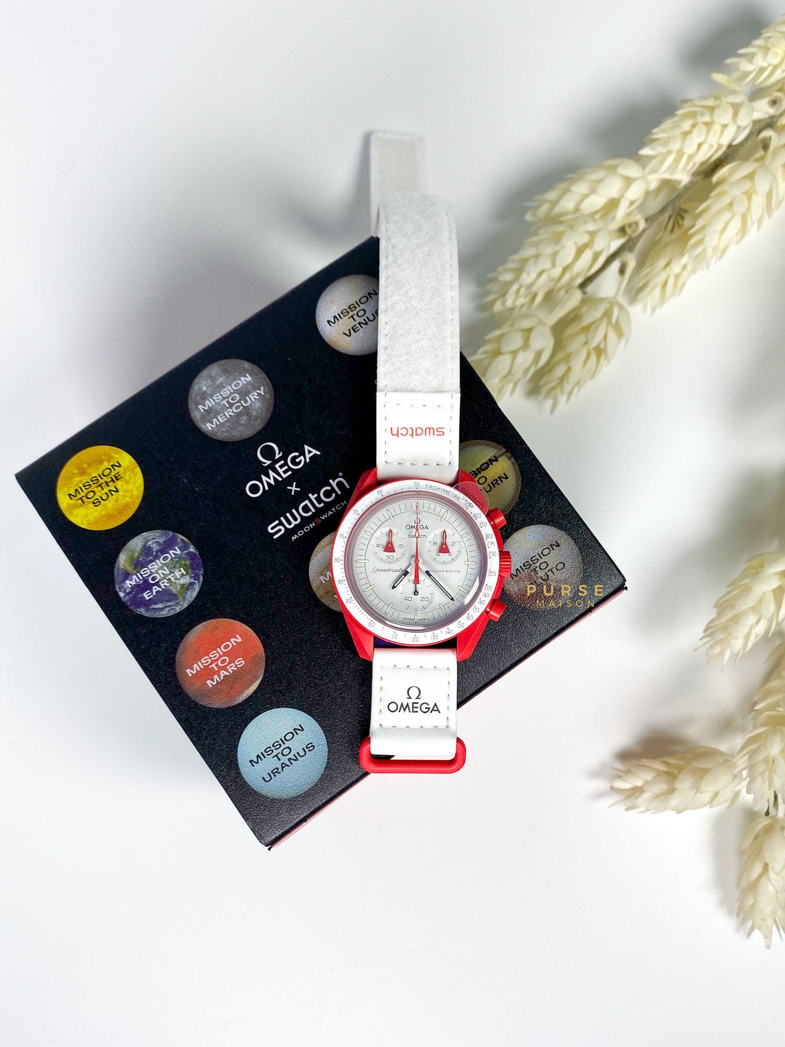 Omega x Swatch Bioceramic MoonSwatch Collection Mission to Mars