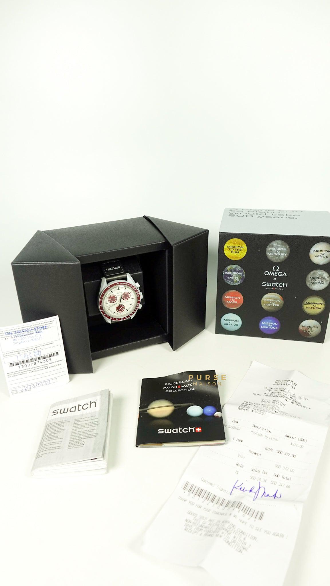 Omega x Swatch Bioceramic MoonSwatch Collection Mission to Pluto