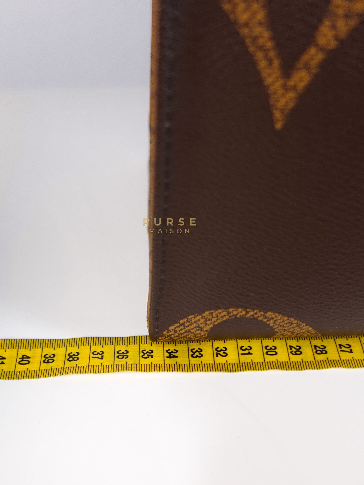 On The Go MM in Reverse Monogram Canvas & Gold Hardware Microchip | Purse Maison Luxury Bags Shop