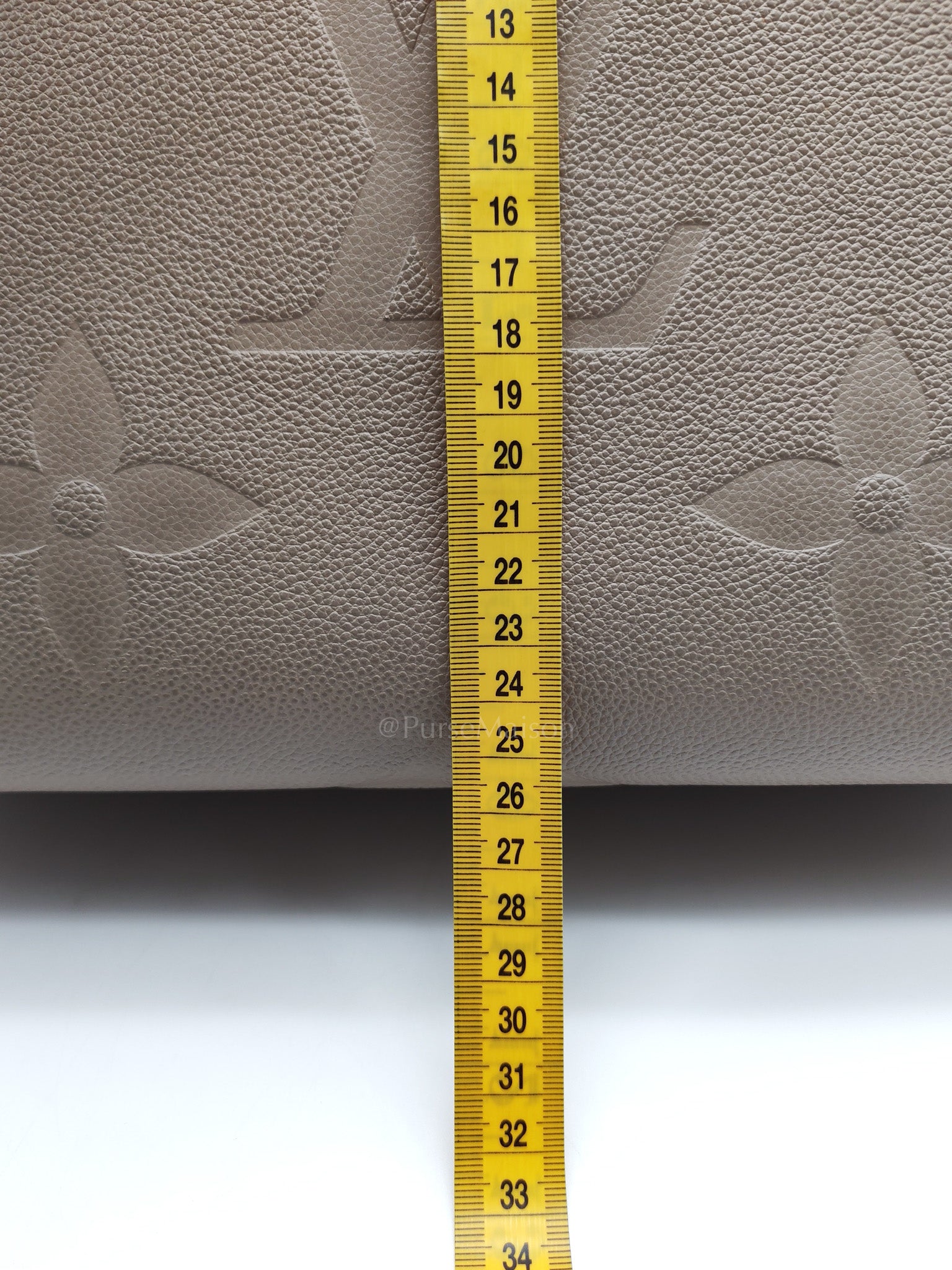OnTheGo MM (OTG) in Beige Monogram Empriente Leather & Gold Hardware Microchip | Purse Maison Luxury Bags Shop